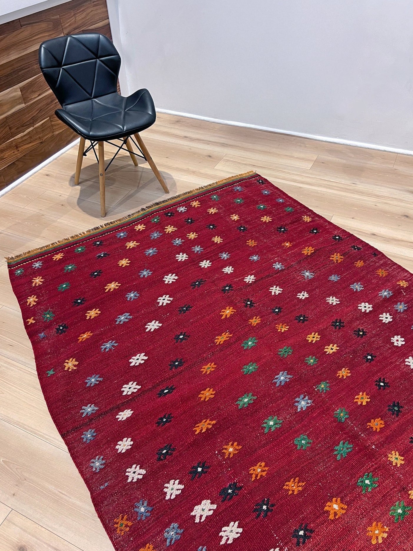 5x7 Floral Canakkale Kilim Turkish Rug Shop San Francisco Bay Area. Wool flatweave Carpet shop Palo Alto Berkeley for Living Room, Dining, Kitchen, Bedroom, Nursery. Buy rug online free shipping.