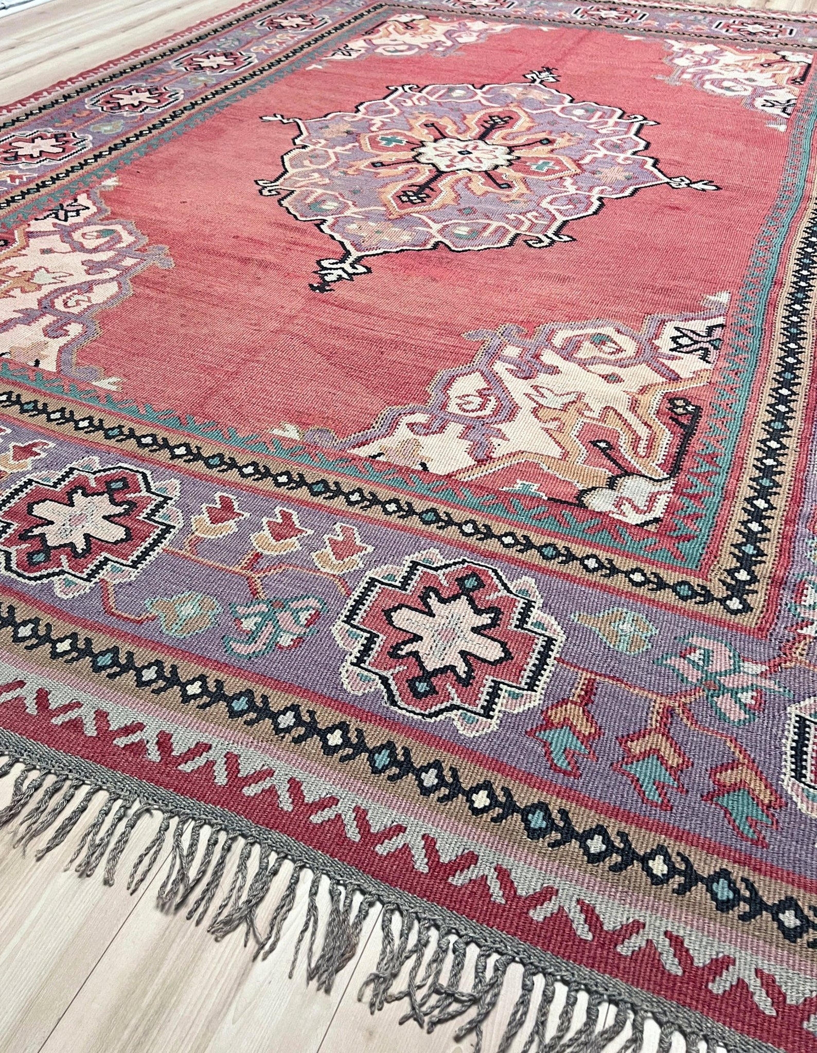 8x11 antique oushak turkish kilim flatweave rug shop san francisco bay area, berkeley. Buy kilim online free shipping to USA, Canada