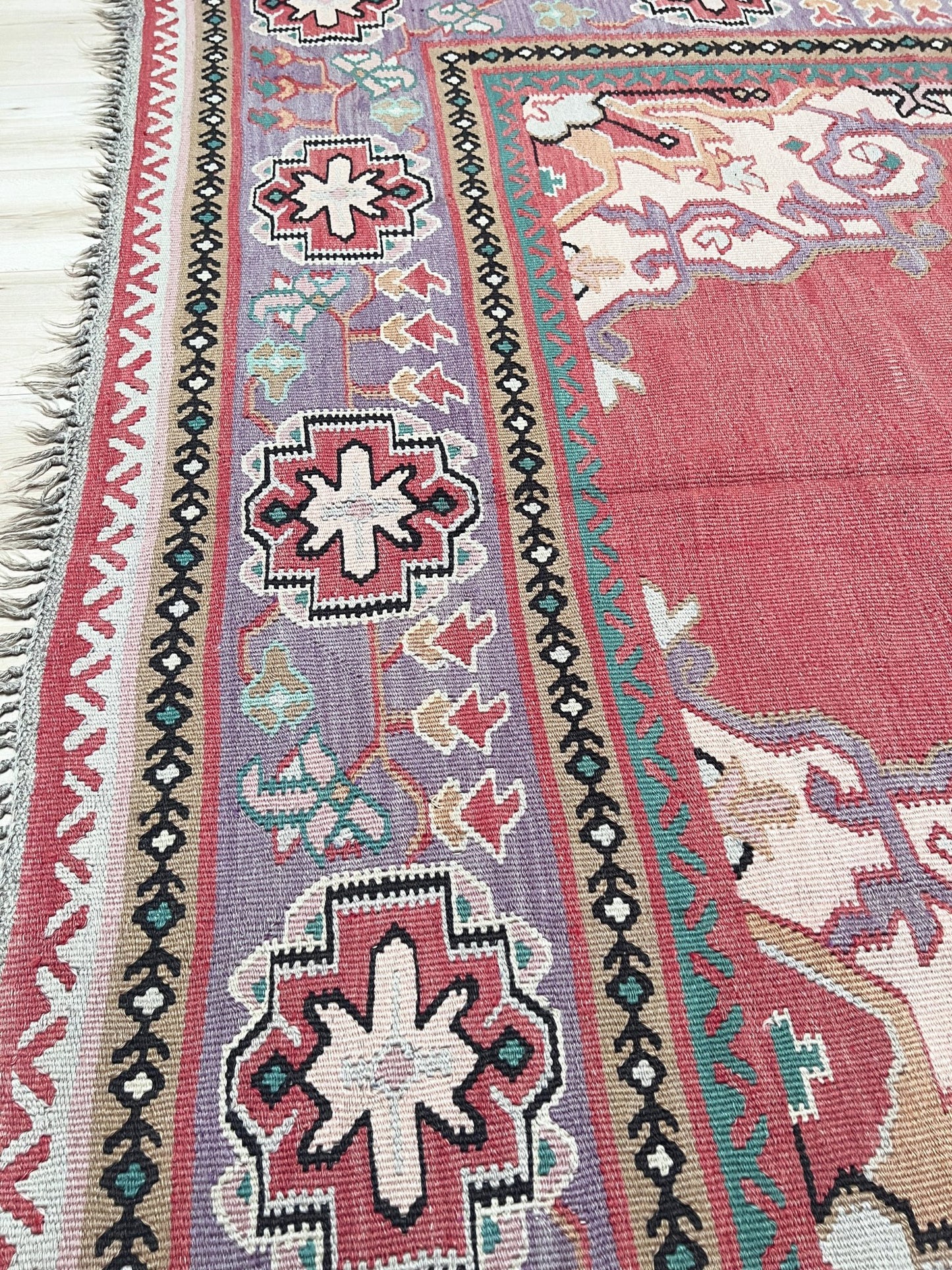 8x11 antique oushak turkish kilim flatweave rug shop san francisco bay area, berkeley. Buy kilim online free shipping to USA, Canada