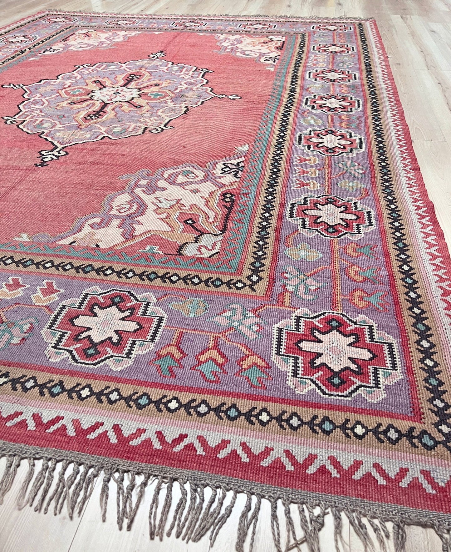 8x11 antique oushak turkish kilim flatweave rug shop san francisco bay area, berkeley. Buy kilim online free shipping to USA, Canada