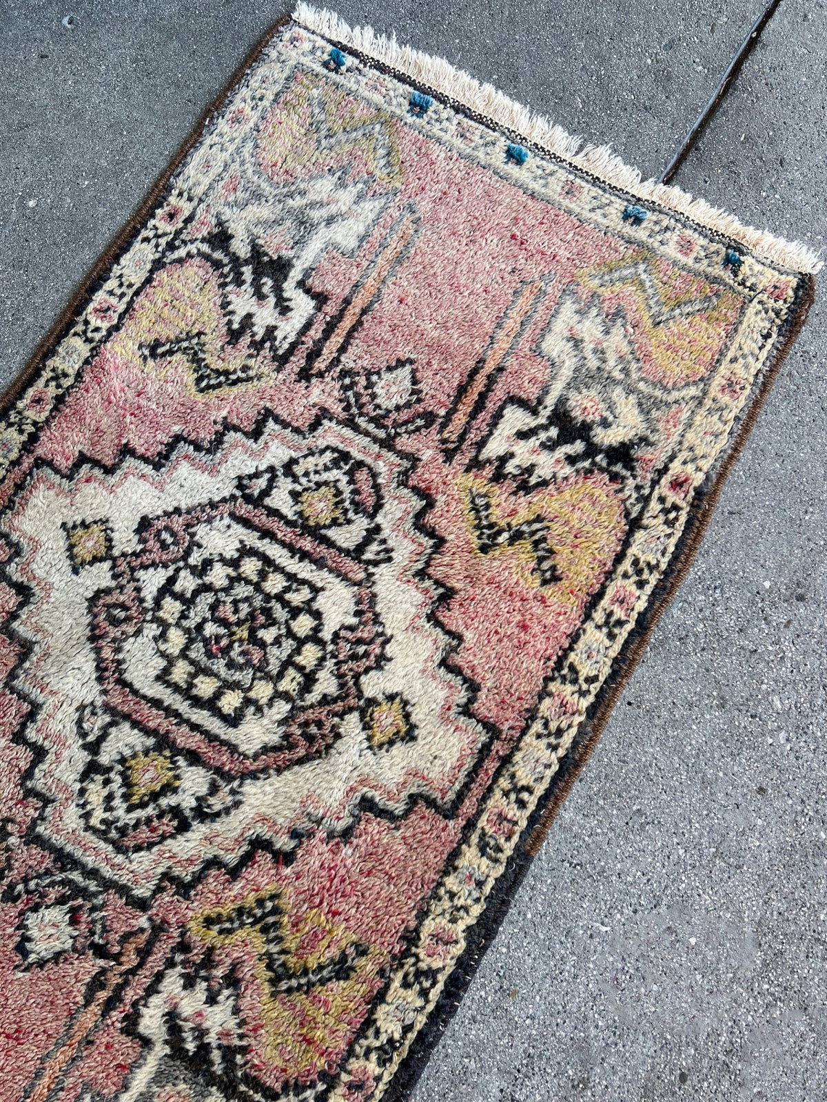 Wool Entry Rug 2X3 Handmade Wool Small Rug for Bedroom Entry Rug Shop SF Bay Area ...