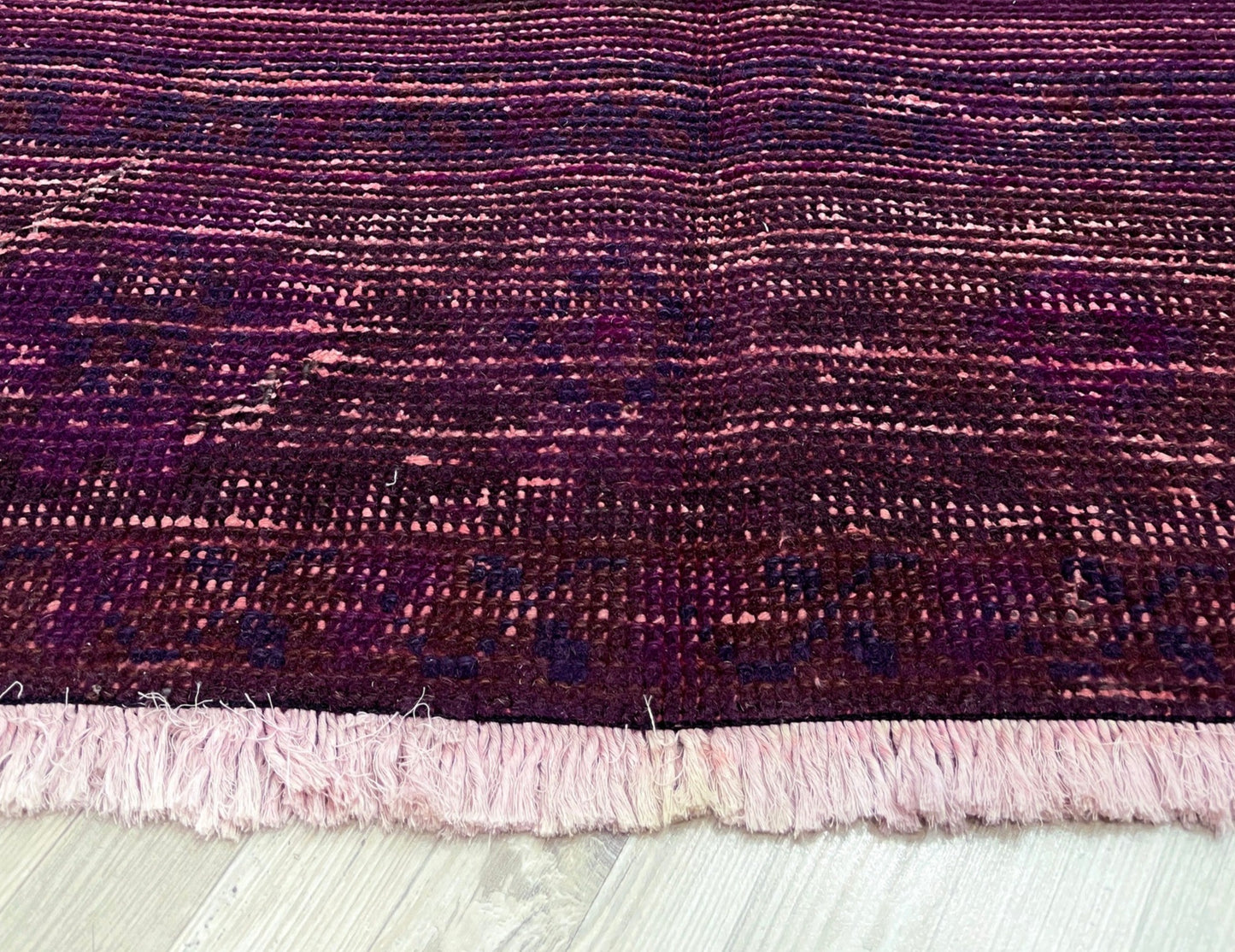 purple overdyed vintage turkish rug shop san francisco bay area