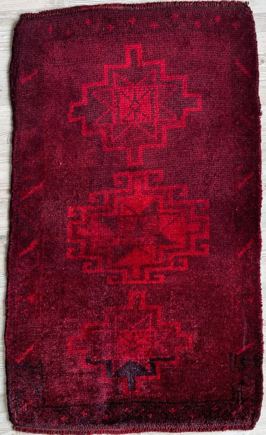 handmade wool turkish mini rug bathmat doormat. Rug shop san francisco bay area.