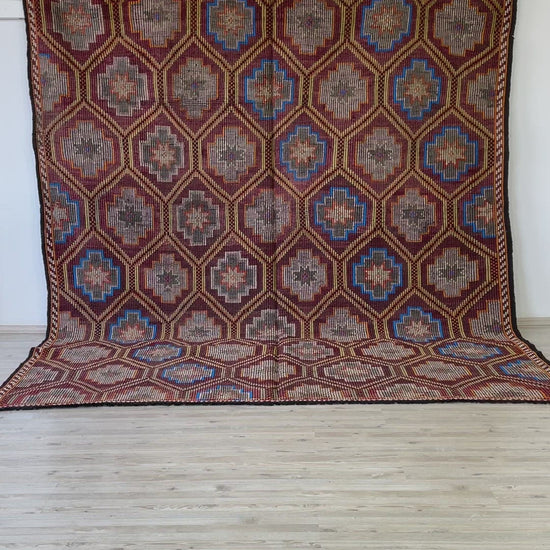 konya mut cicim turkish kilim rug melek rugs san francisco