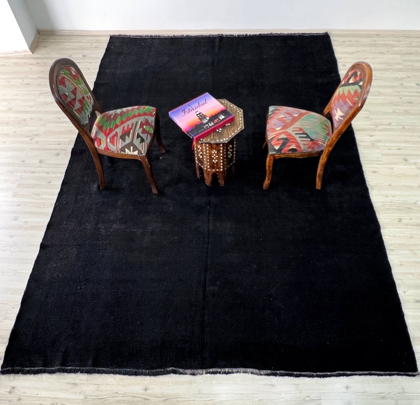 black vintage rug turkish rug shopping rug store palo alto berkeley san francisco bay area