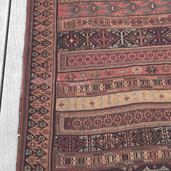 Rahrah Soumak Persian runner rug. Caucasian runner for living room hallway, office, kitchen. Oriental rug store berkeley los altos. Rug shop los gatos, san francisco bay area. Buy rug online free shipping to USA, Canada, California, Toronto.