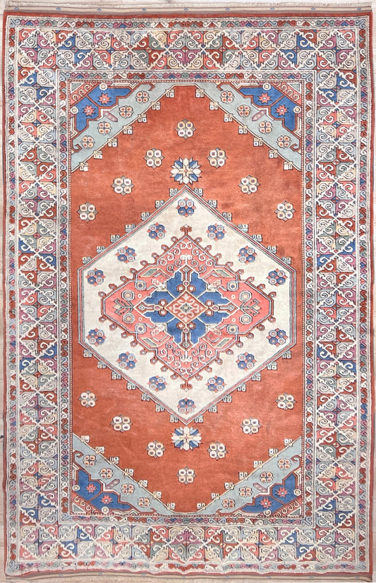 Vintage vibrant turkish rug for living room bedroom dining office. rug shop San Francisco Bay Area. Buy rug online