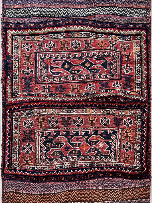 bakhtiari saddle bag oriental rug shop palo alto persian rug san francisco bay area buy vintage rug online berkeley CA