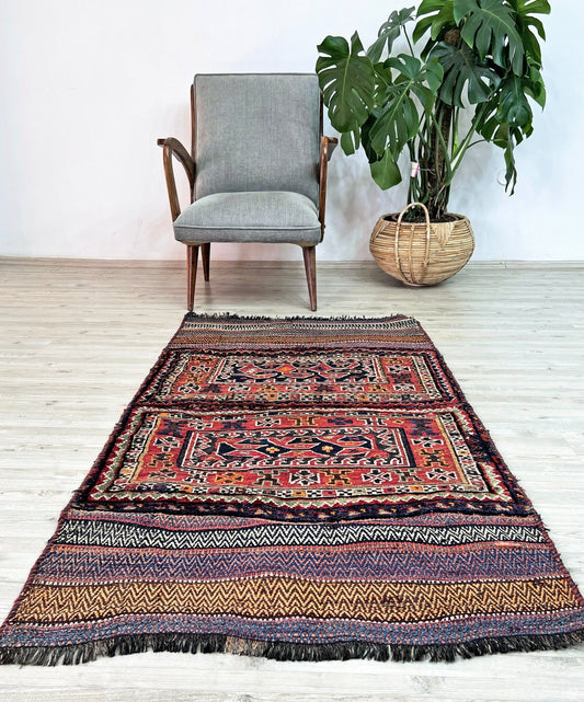 bakhtiari saddle bag oriental rug shop palo alto persian rug san francisco bay area buy vintage rug online berkeley CA