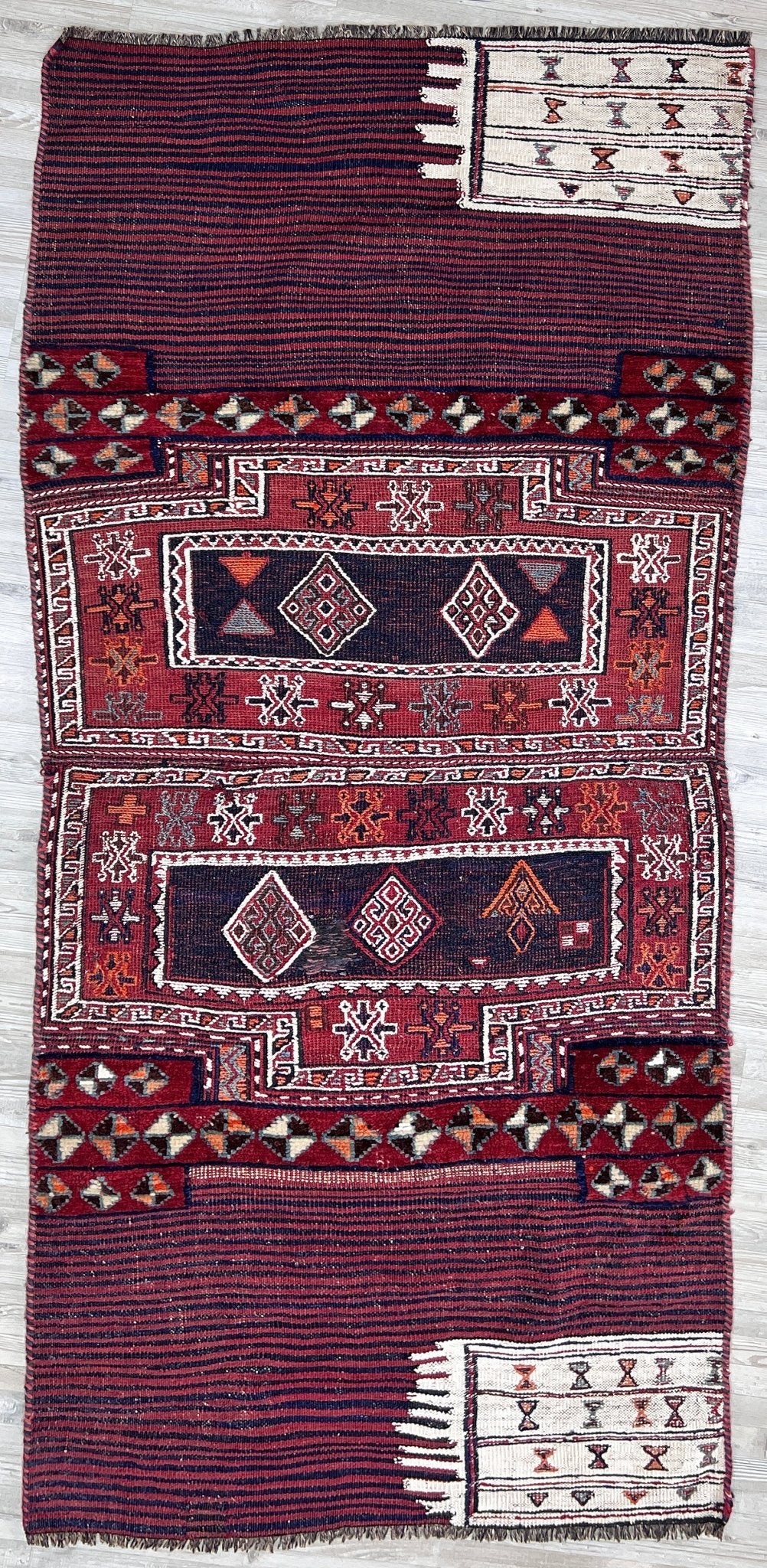 bakhtiari saddle bag oriental rug shop palo alto persian rug san francisco bay area buy vintage rug online berkeley CA