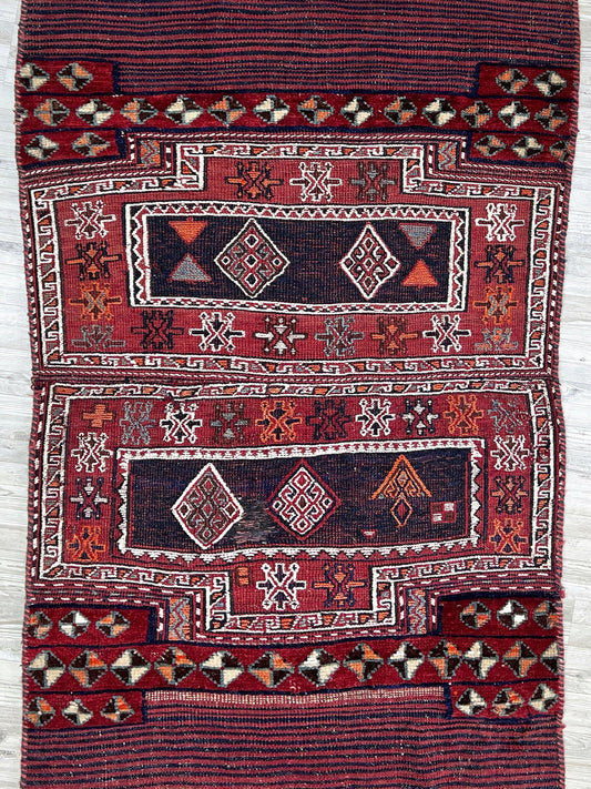 bakhtiari saddle bag oriental rug shop palo alto persian rug san francisco bay area buy vintage rug online berkeley CA