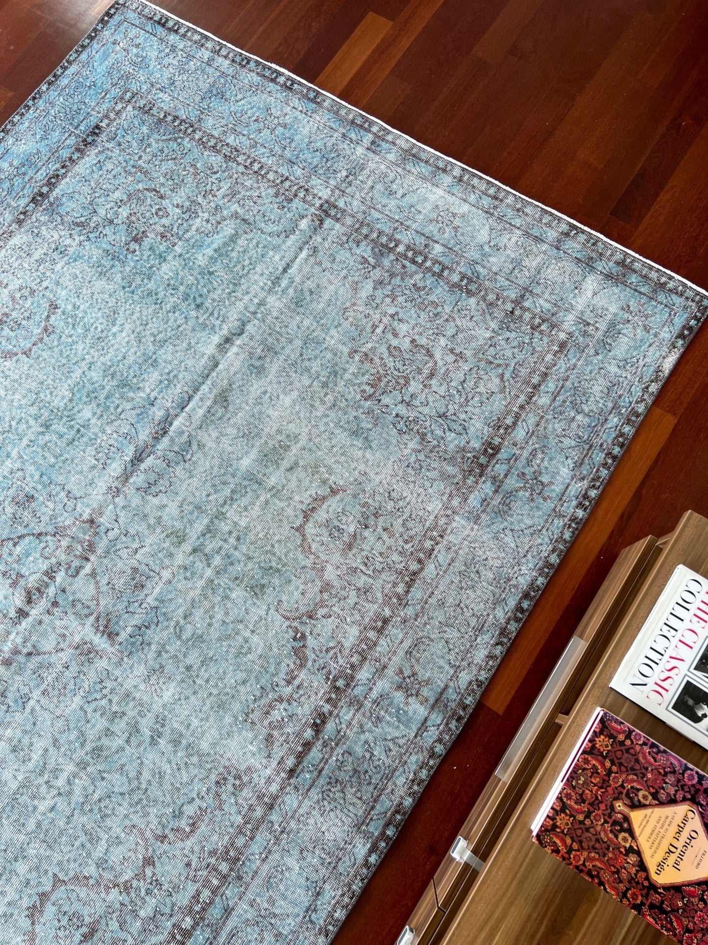 indigo blue distressed turkish rug shop san francisco bay area. Vintage rug palo alto berkeley rug shop online