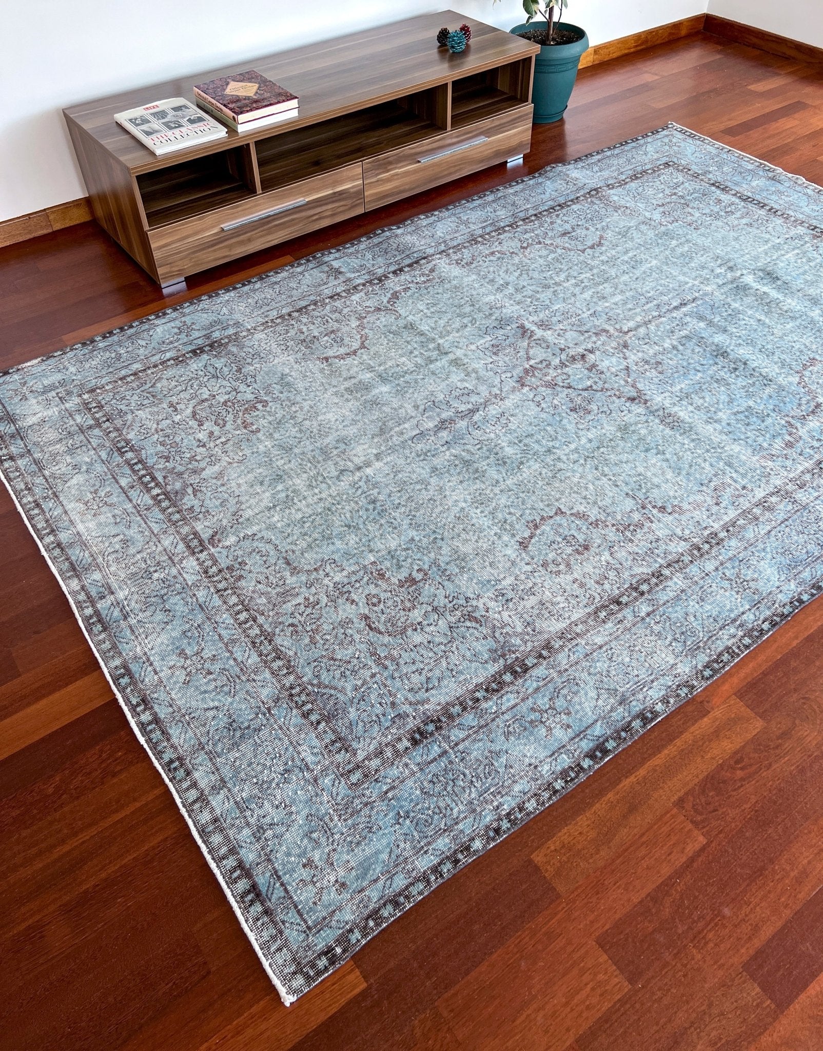 indigo blue distressed turkish rug shop san francisco bay area. Vintage rug palo alto berkeley rug shop online