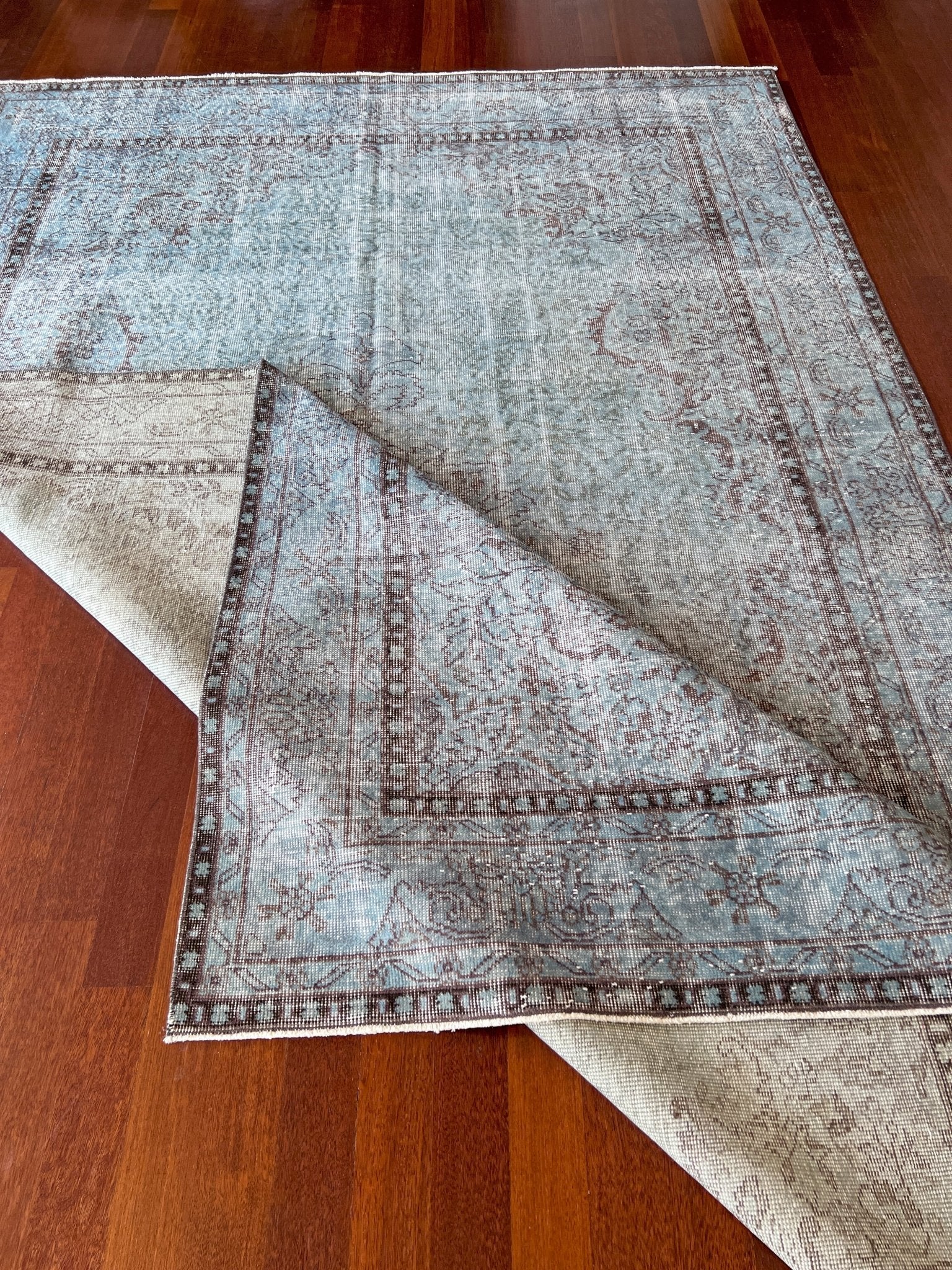 indigo blue distressed turkish rug shop san francisco bay area. Vintage rug palo alto berkeley rug shop online