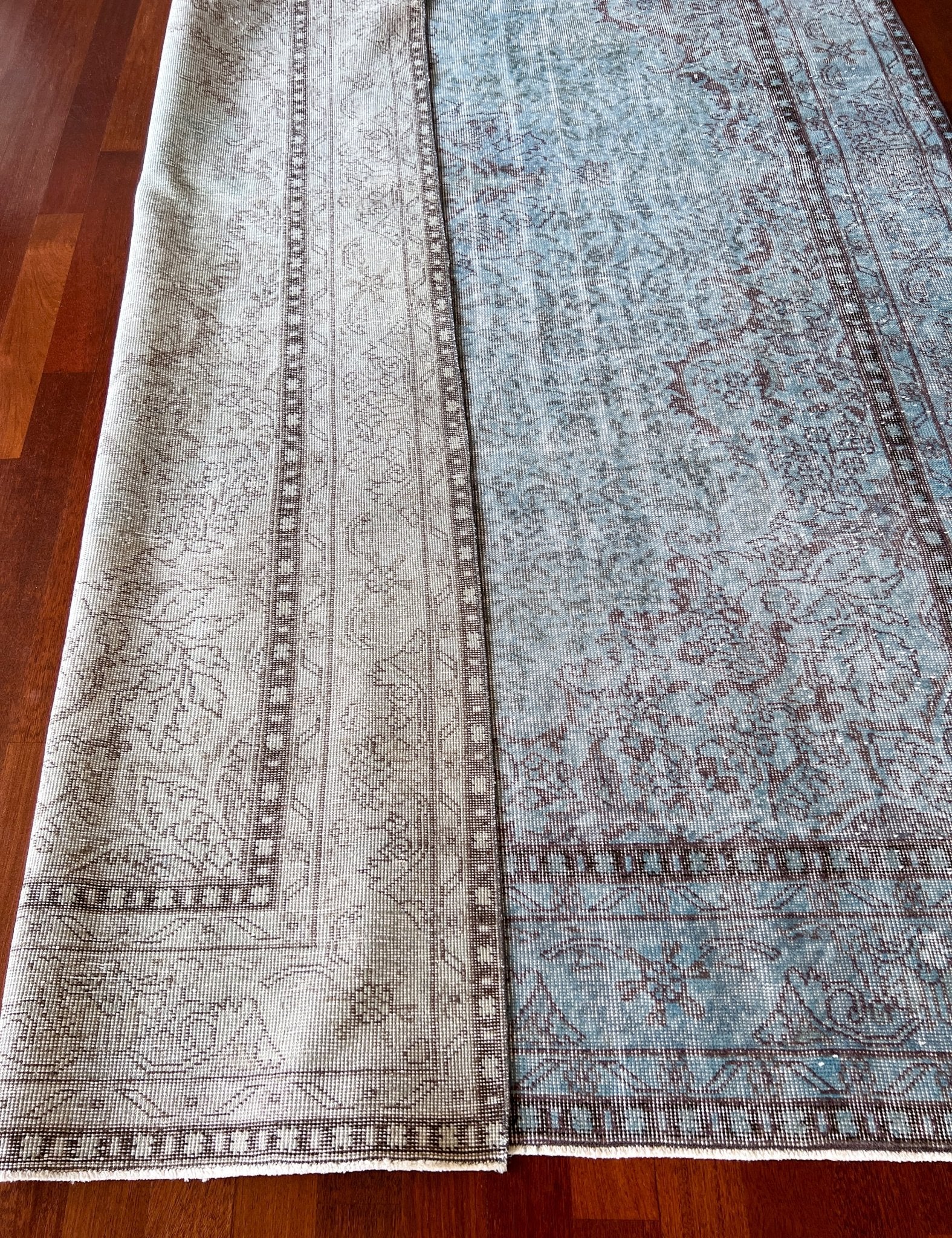 indigo blue distressed turkish rug shop san francisco bay area. Vintage rug palo alto berkeley rug shop online