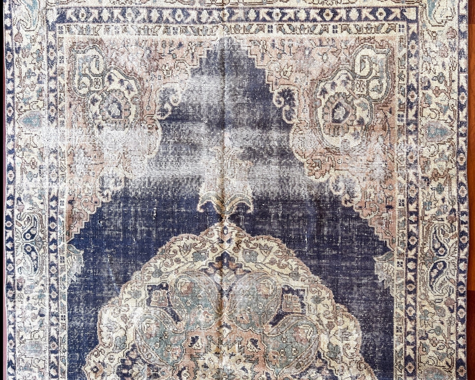 Muted vintage anatolian rug san francisco bay area rug shop. distressed overdyed turkish rug shop toronto canada