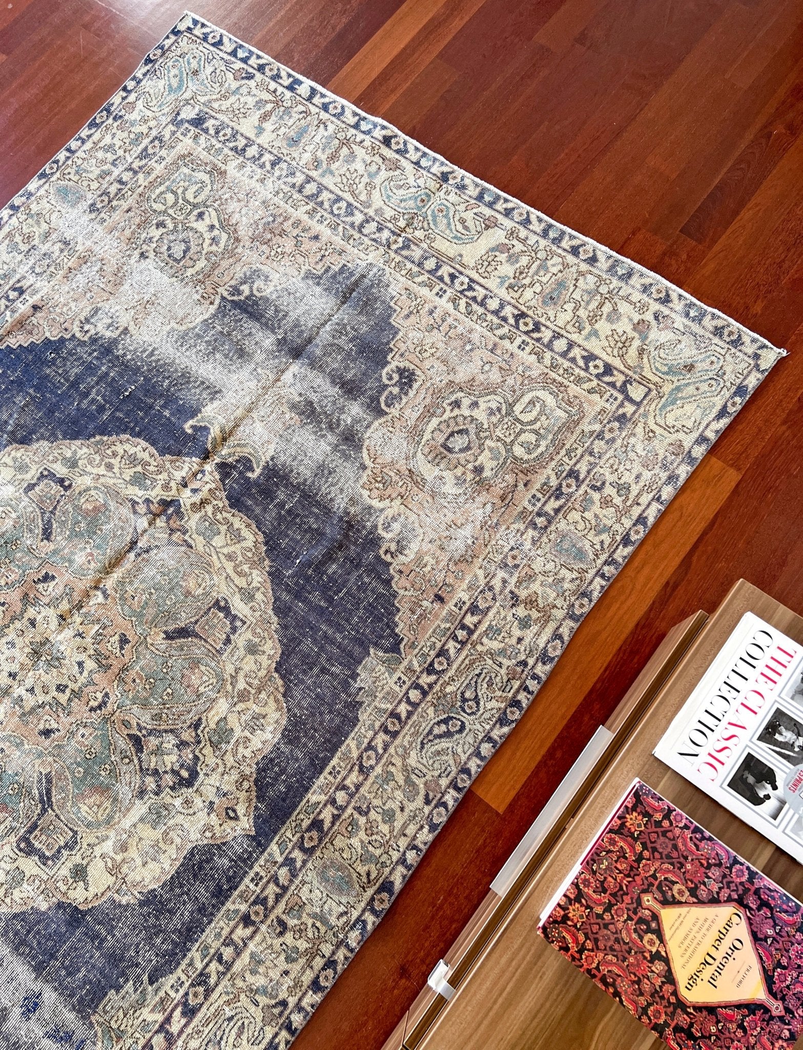 Muted vintage anatolian rug san francisco bay area rug shop. distressed overdyed turkish rug shop toronto canada