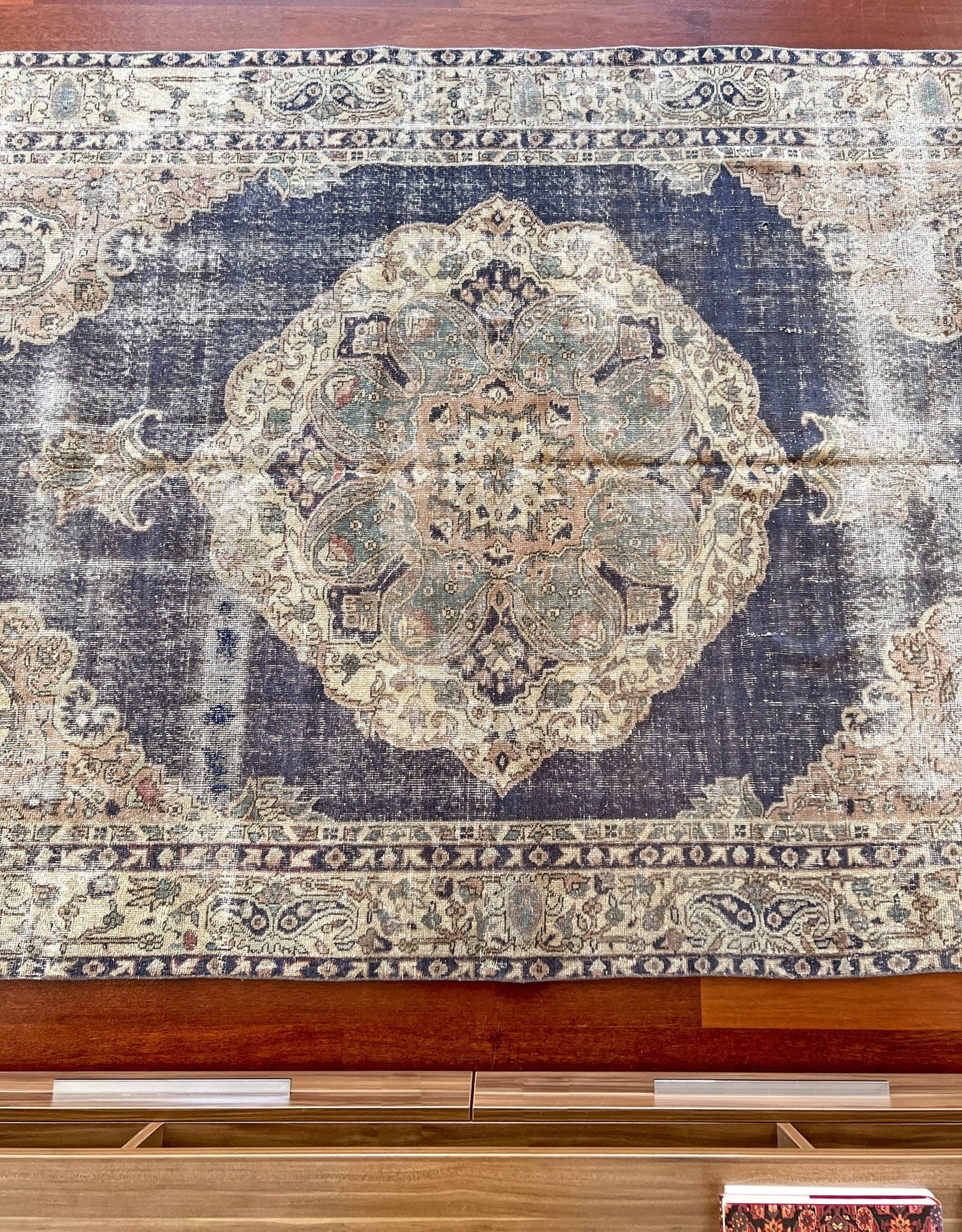 Muted vintage anatolian rug san francisco bay area rug shop. distressed overdyed turkish rug shop toronto canada