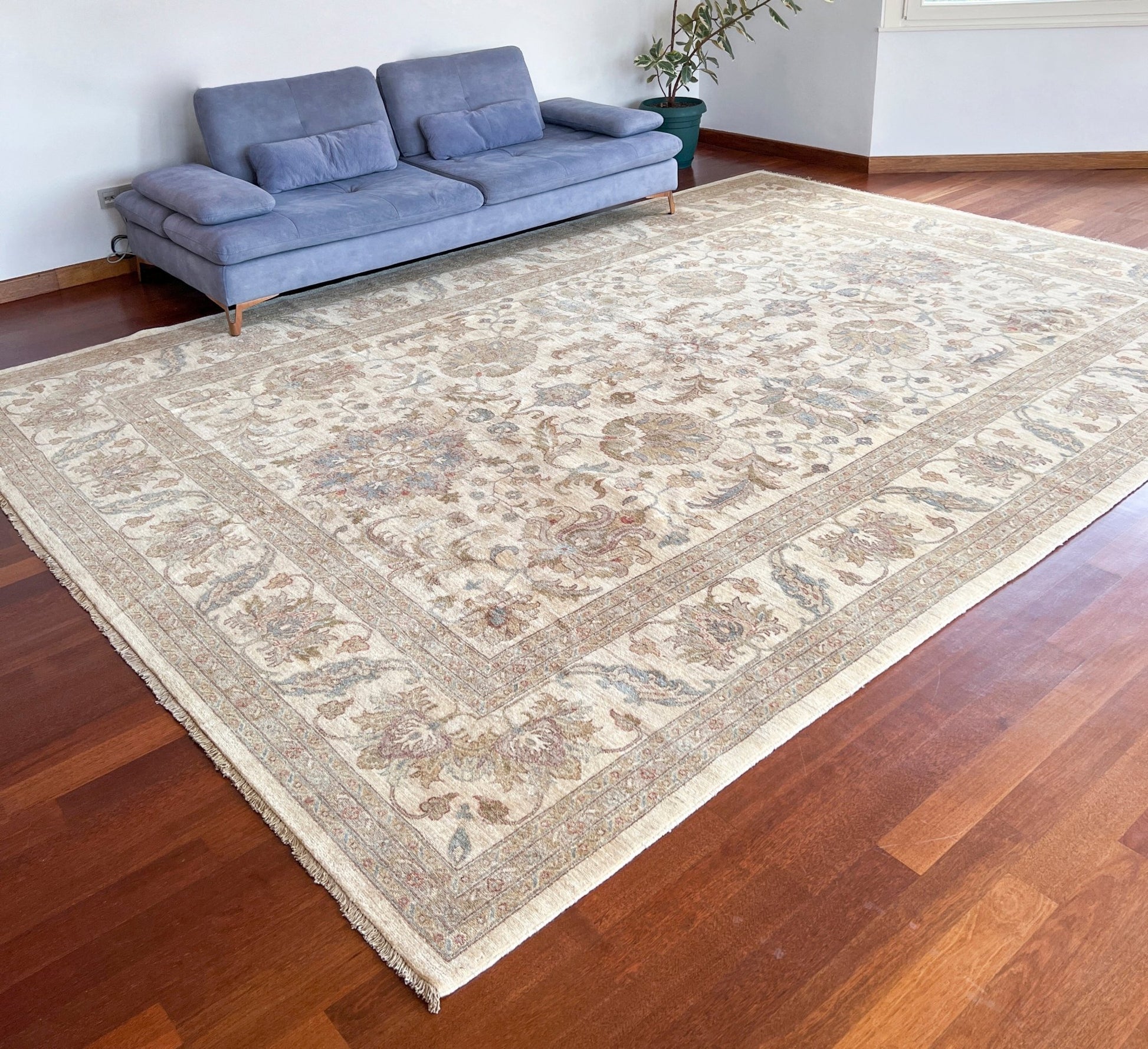 Large handmade wool oushak turkish rug. Oriental rug shop palo alto rug shop san francisco bay area berkeley buy rug online