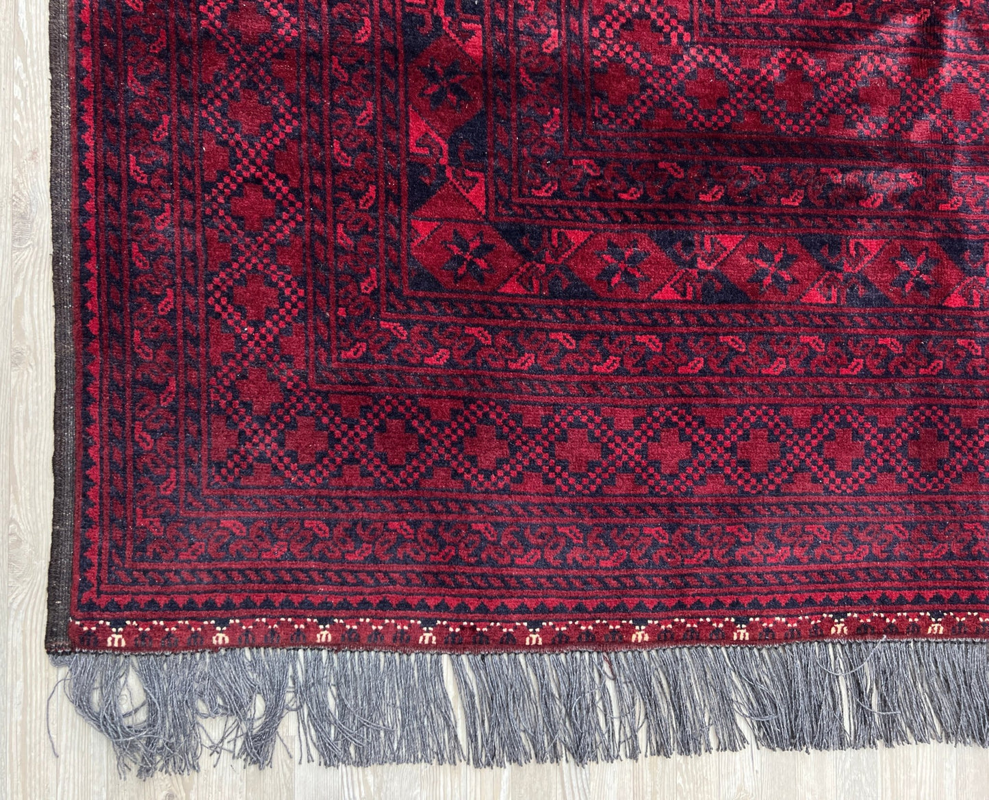 burgundry red oversized turkmen ersari elephant foot rug shop san francisco bay area. large oriental rug palo alto berkeley