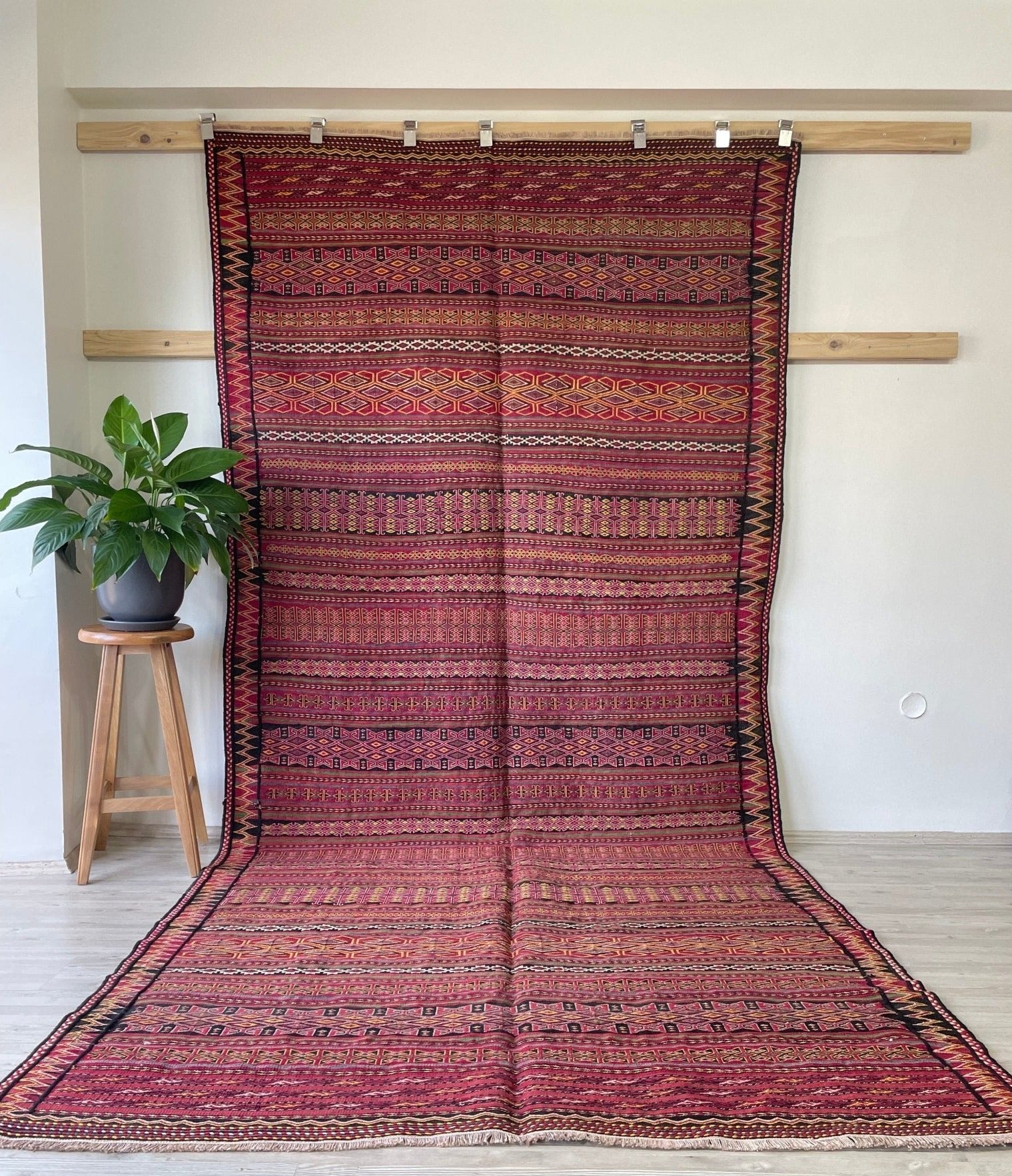 Antique Afghan Kilim Rug. Oriental rug store San Francisco Bay Area. Buy rug online Free shipping