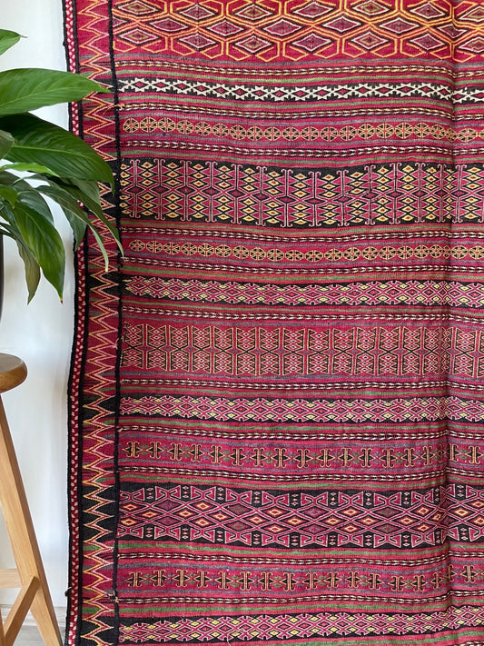 Antique Afghan Kilim Rug. Oriental rug store San Francisco Bay Area. Buy rug online Free shipping