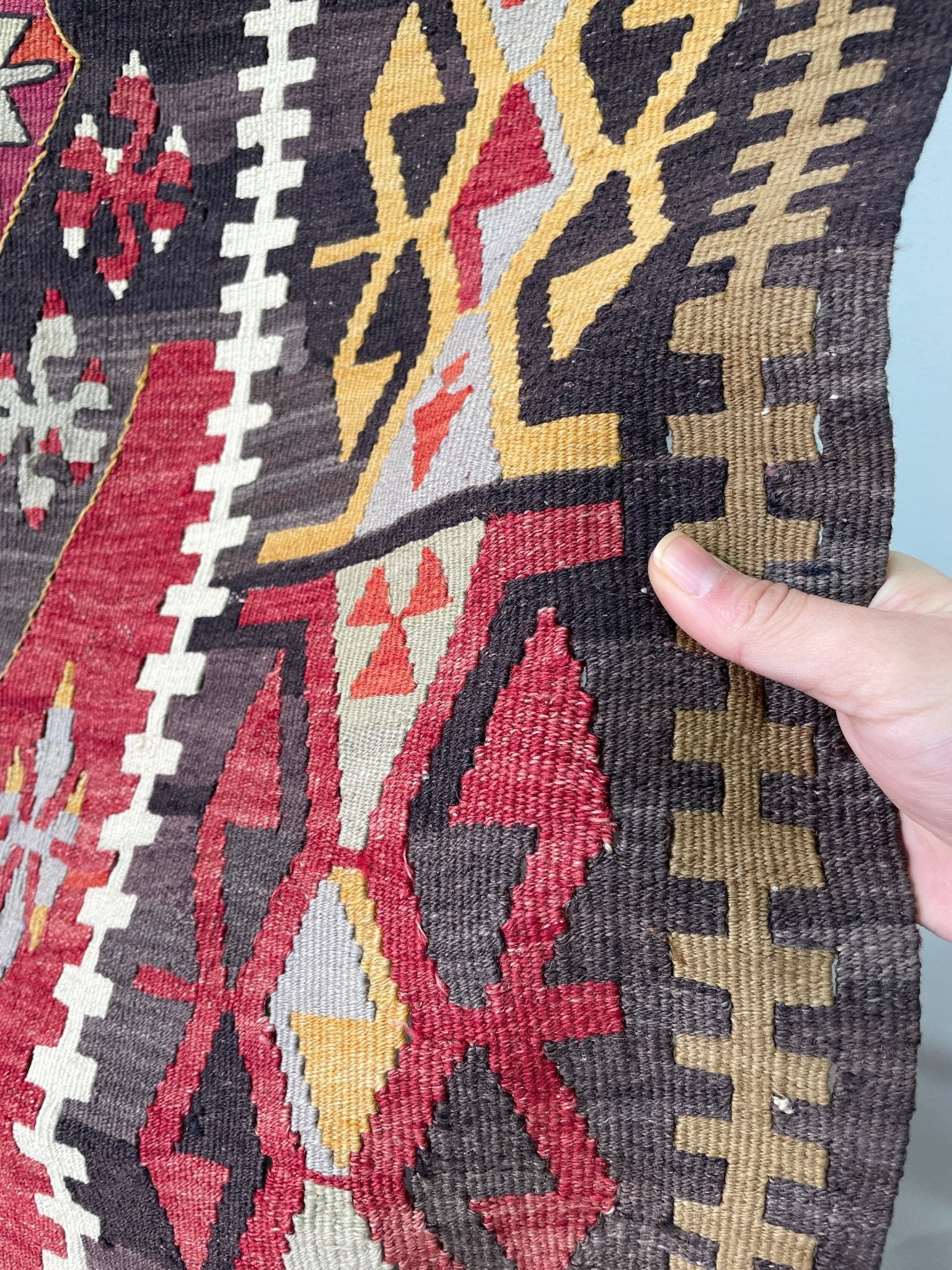 Turkish vintage wide runner kilim rug shop san francisco bay area. Oriental rug shop palo alto berkeley. Buy rug online