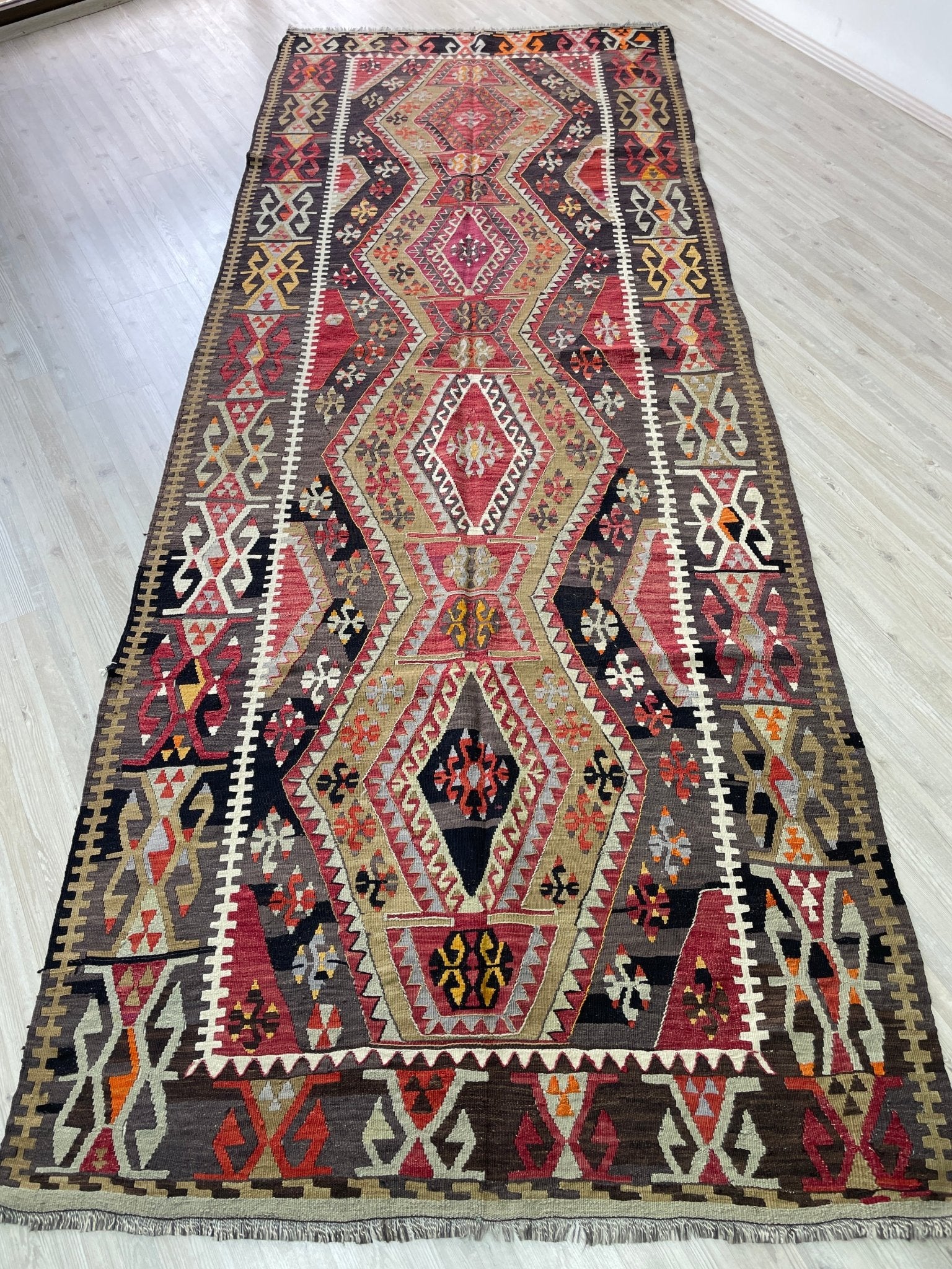 Turkish vintage wide runner kilim rug shop san francisco bay area. Oriental rug shop palo alto berkeley. Buy rug online