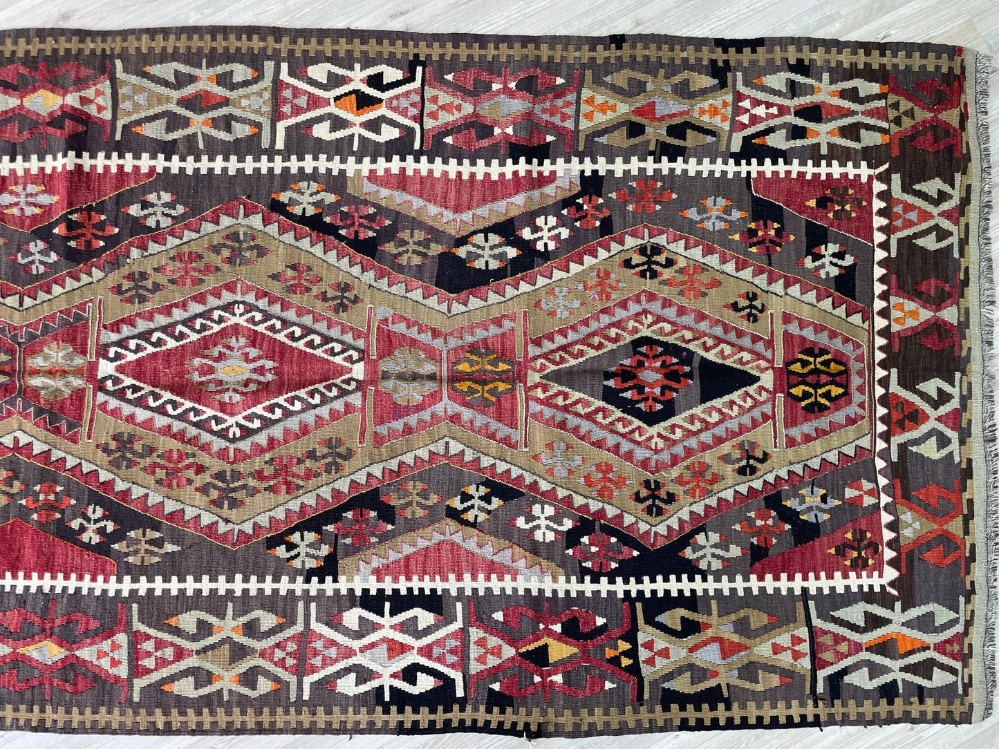 Turkish vintage wide runner kilim rug shop san francisco bay area. Oriental rug shop palo alto berkeley. Buy rug online