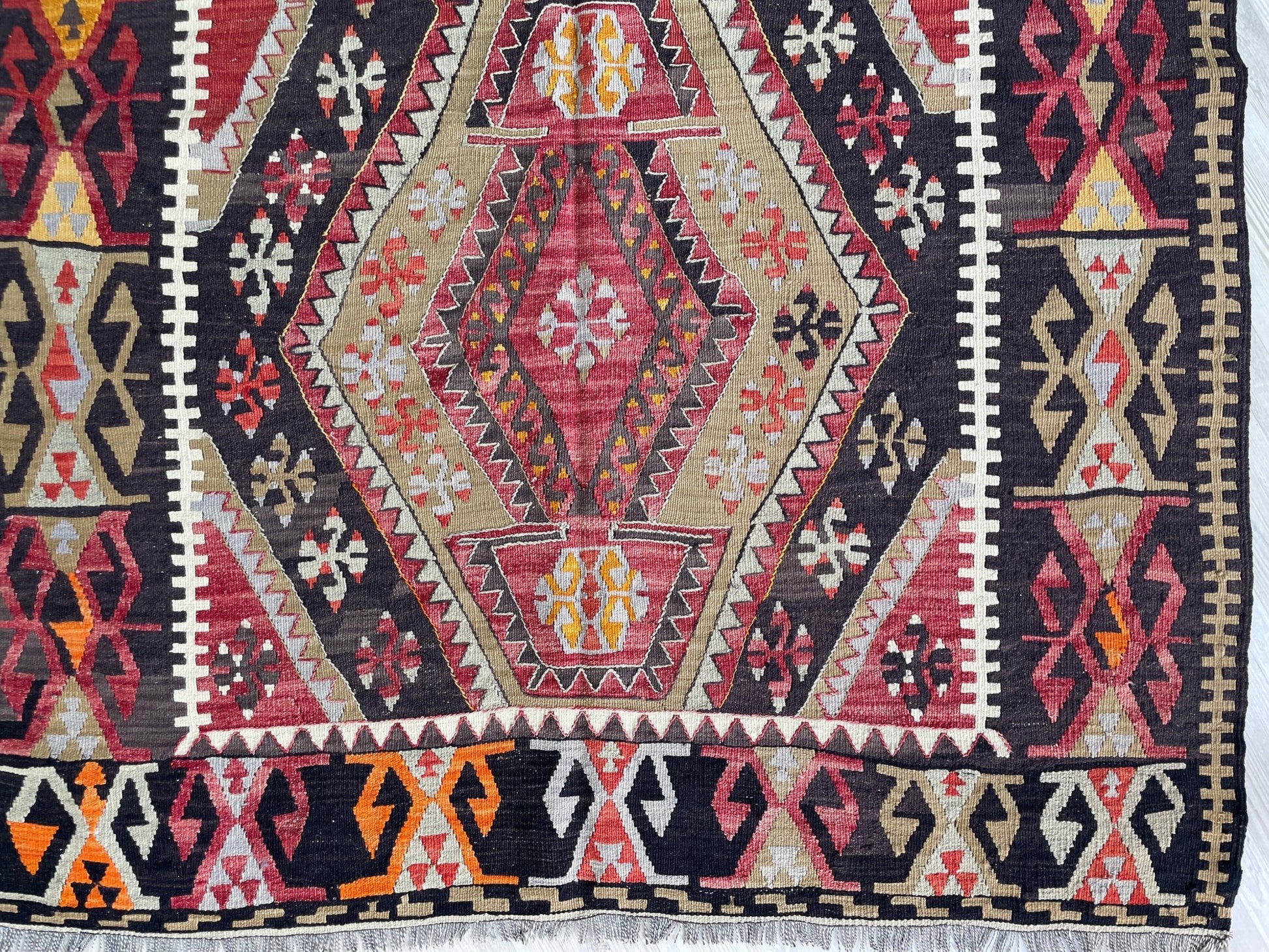 Turkish vintage wide runner kilim rug shop san francisco bay area. Oriental rug shop palo alto berkeley. Buy rug online