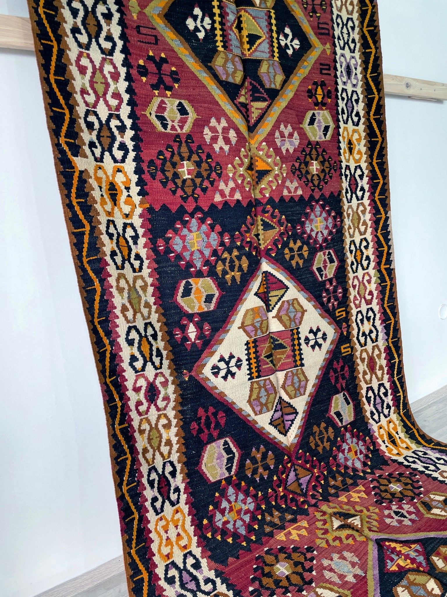 Turkish vintage wide runner kilim rug shop san francisco bay area. Oriental rug shop palo alto berkeley. Buy rug online