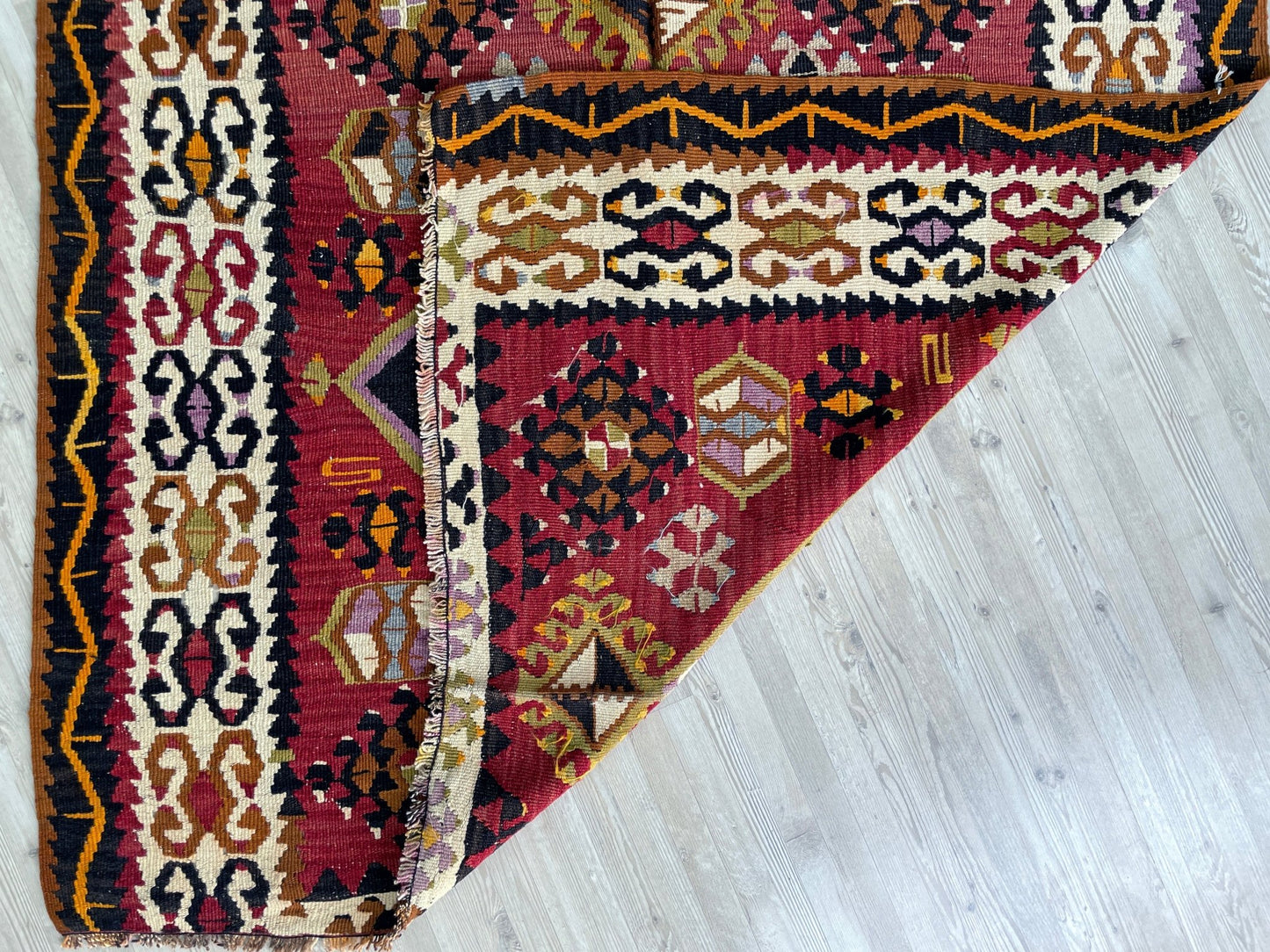 Turkish vintage wide runner kilim rug shop san francisco bay area. Oriental rug shop palo alto berkeley. Buy rug online