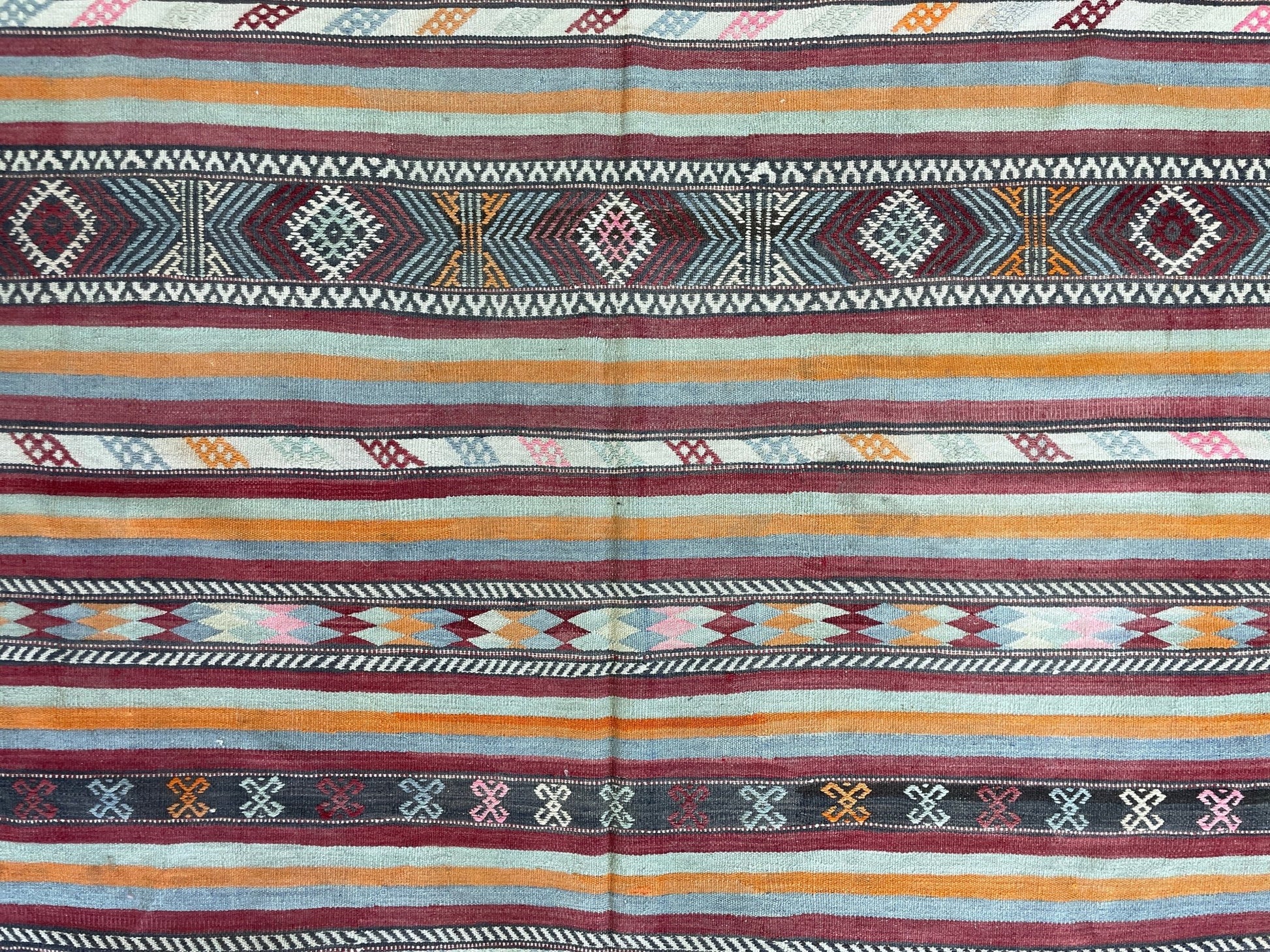 vintage kilim rug sivas cicim rug