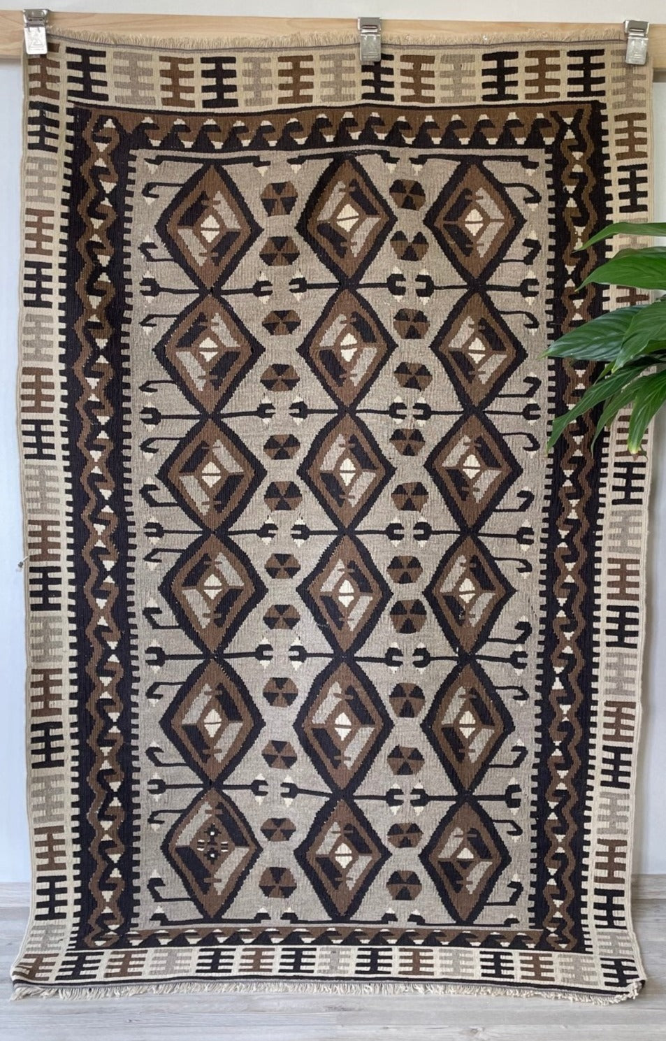 Kars small vintage turkish kilim rug shop san francisco bay area. Buy handmade wool Oriental rug online
