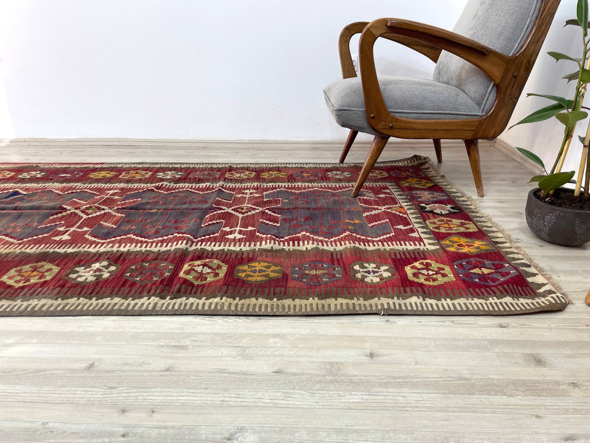 Konya vintage handmade wool turkish runner kilim rug shop san francisco bay area. Buy rug online free shipping