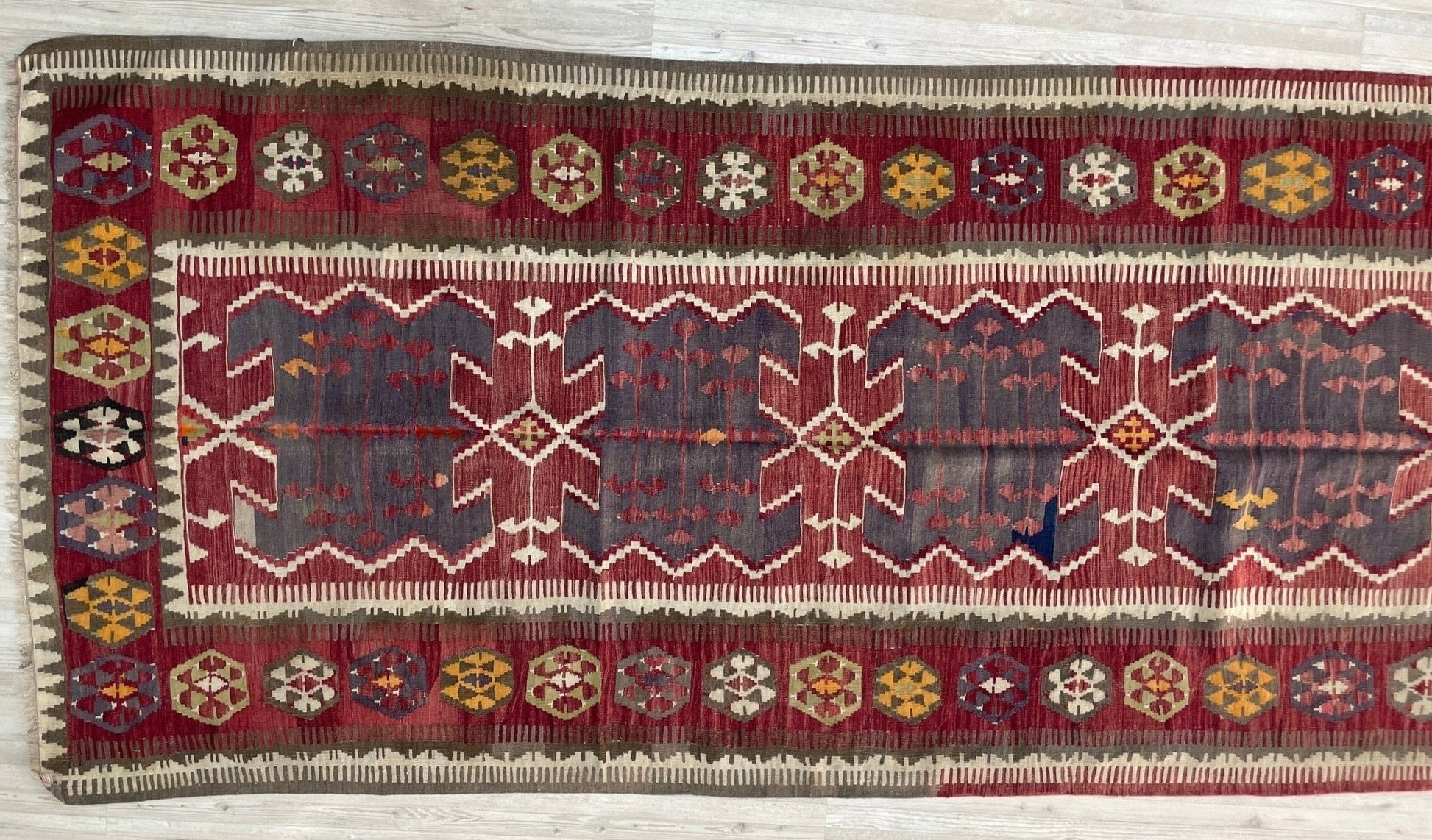 Konya vintage handmade wool turkish runner kilim rug shop san francisco bay area. Buy rug online free shipping