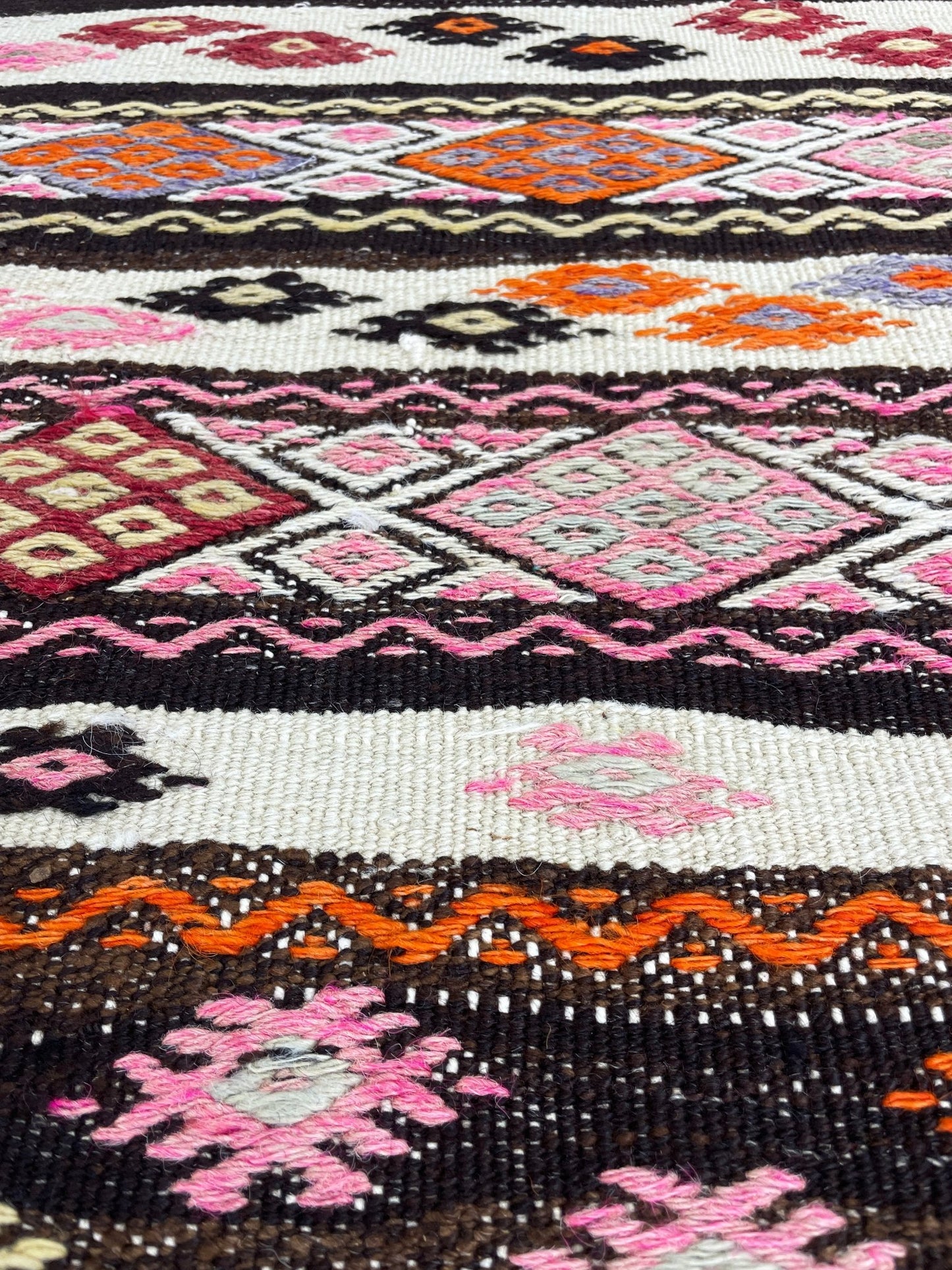 vintage turkish mini rug kars cicim kilim buy rug