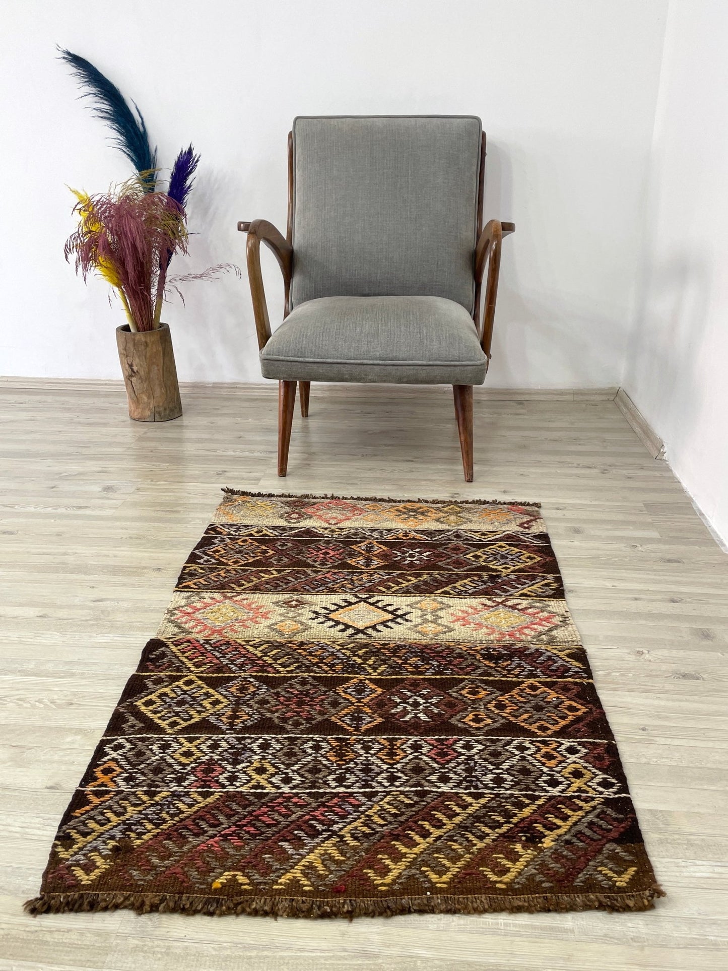 kars cicim turkish vintage mini rug san francisco buy 