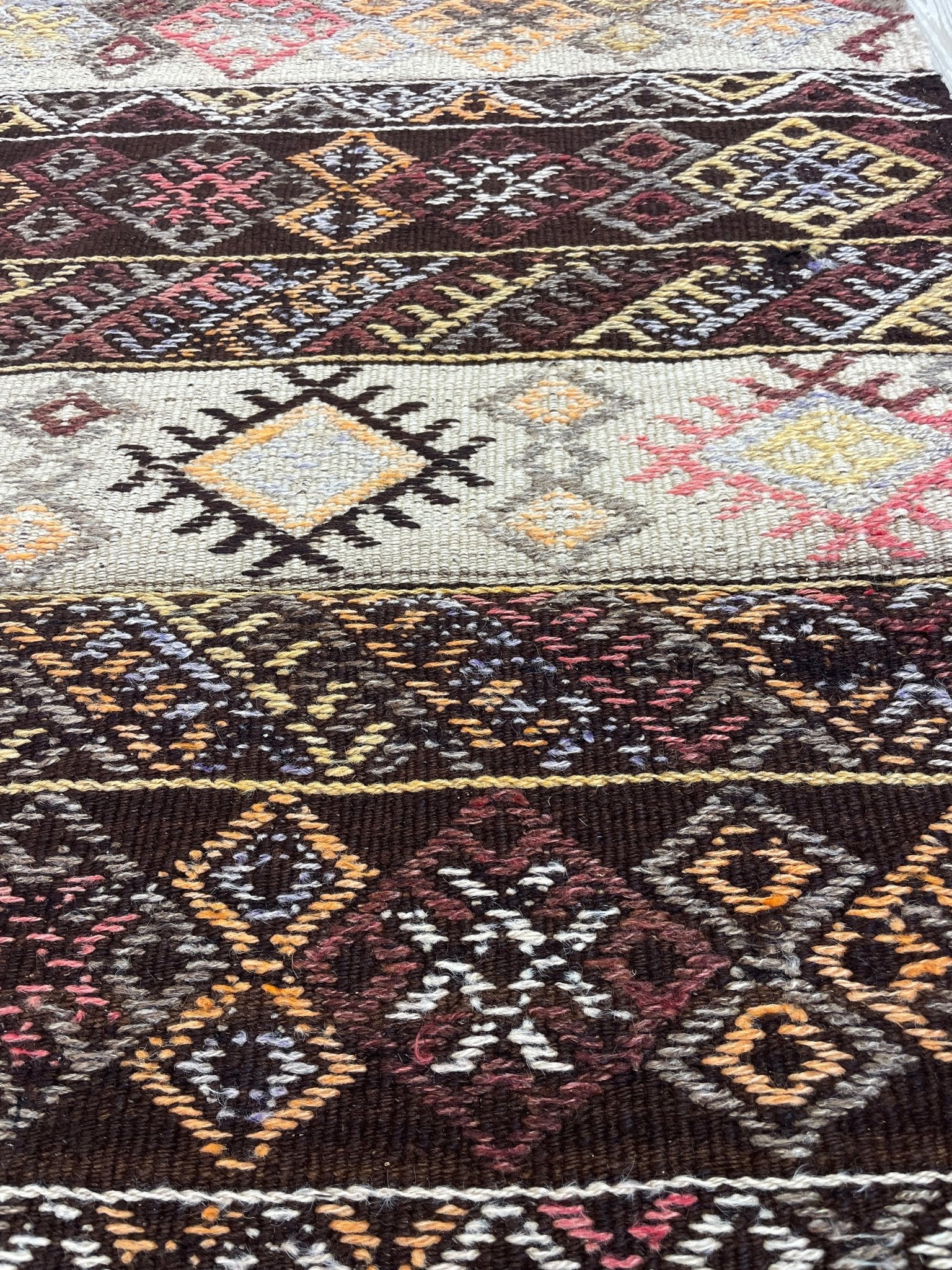 kars cicim turkish vintage mini rug san francisco buy 
