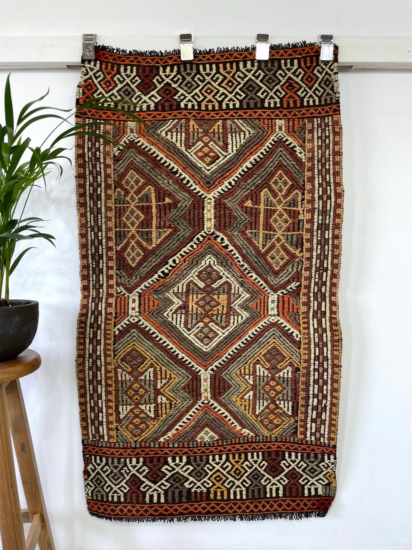 konya mut anatolian turkish vintage mini rug shop San francisco