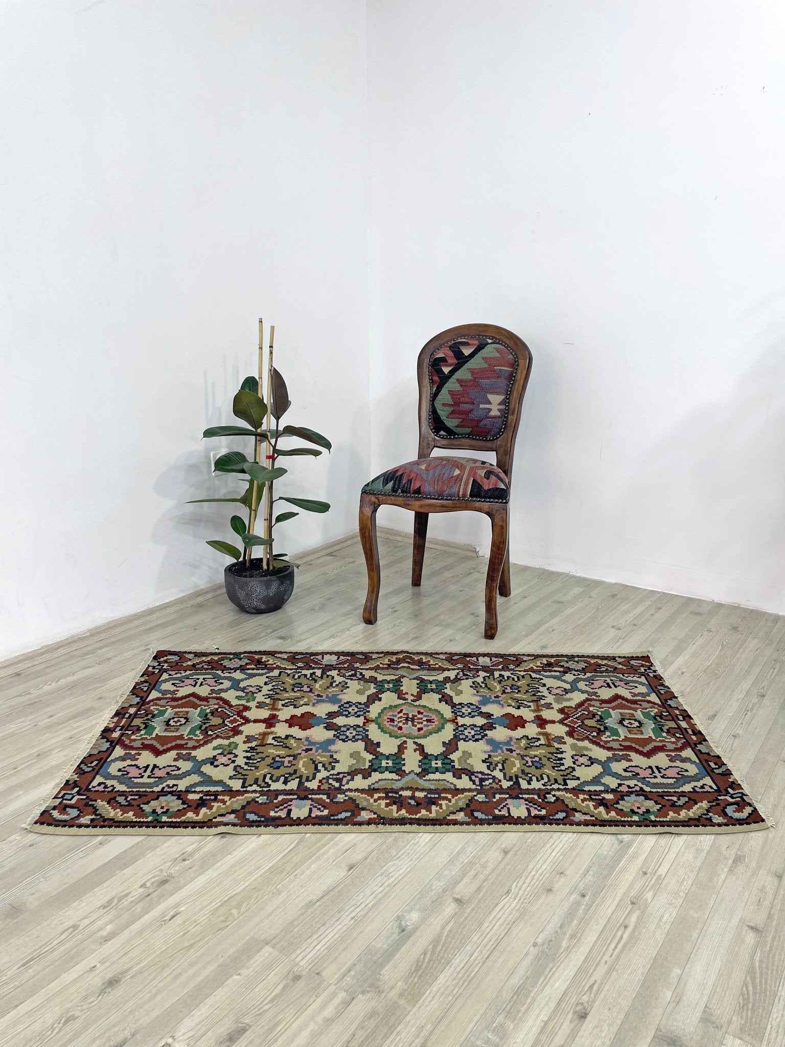 Turkish kilim mini vintage rug doormat bathroom mat san francisco bay area rug shopping online
