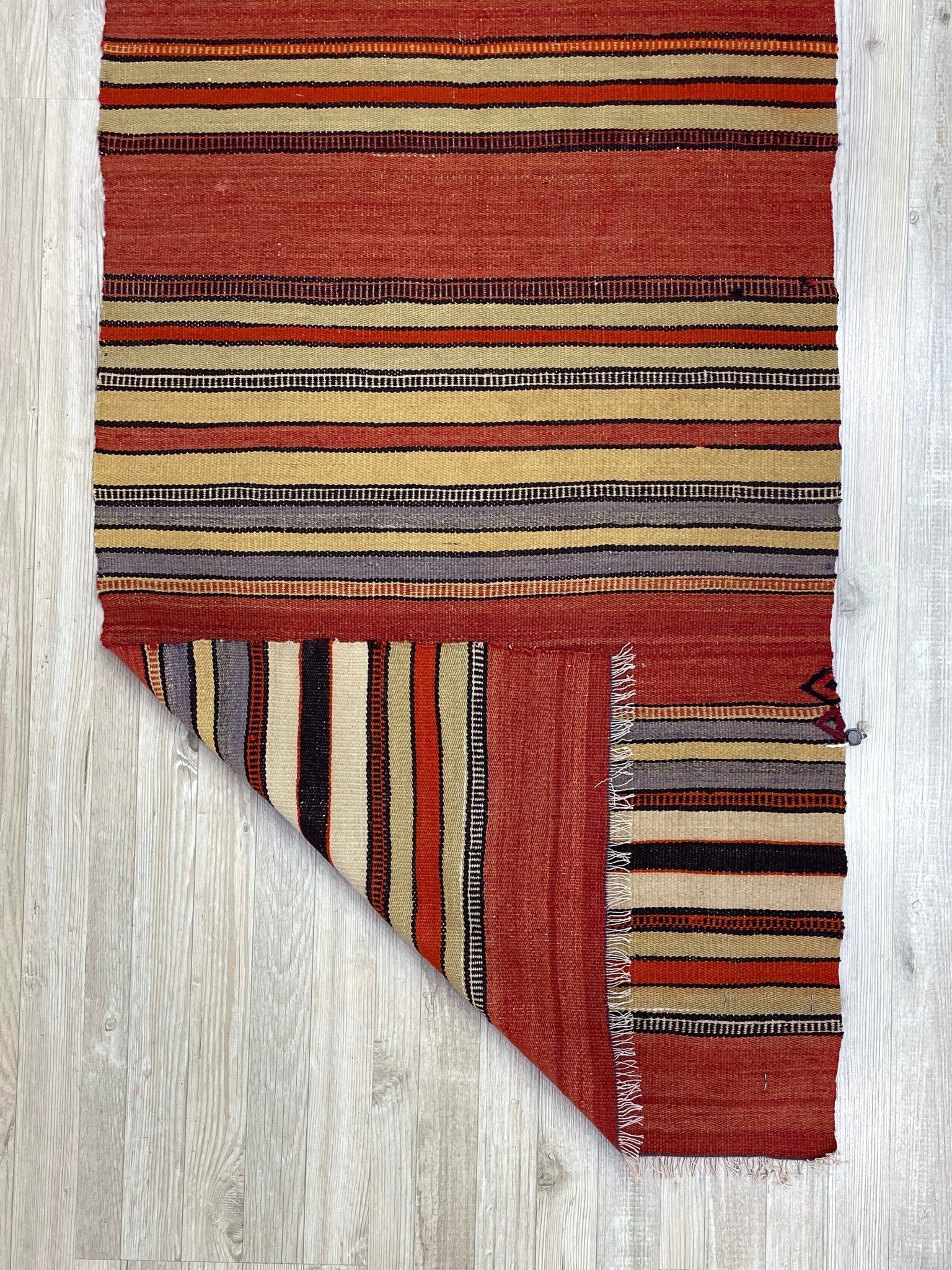 Handmade wool turkish mini rug. Handmade rug shop san francisco Bay area.