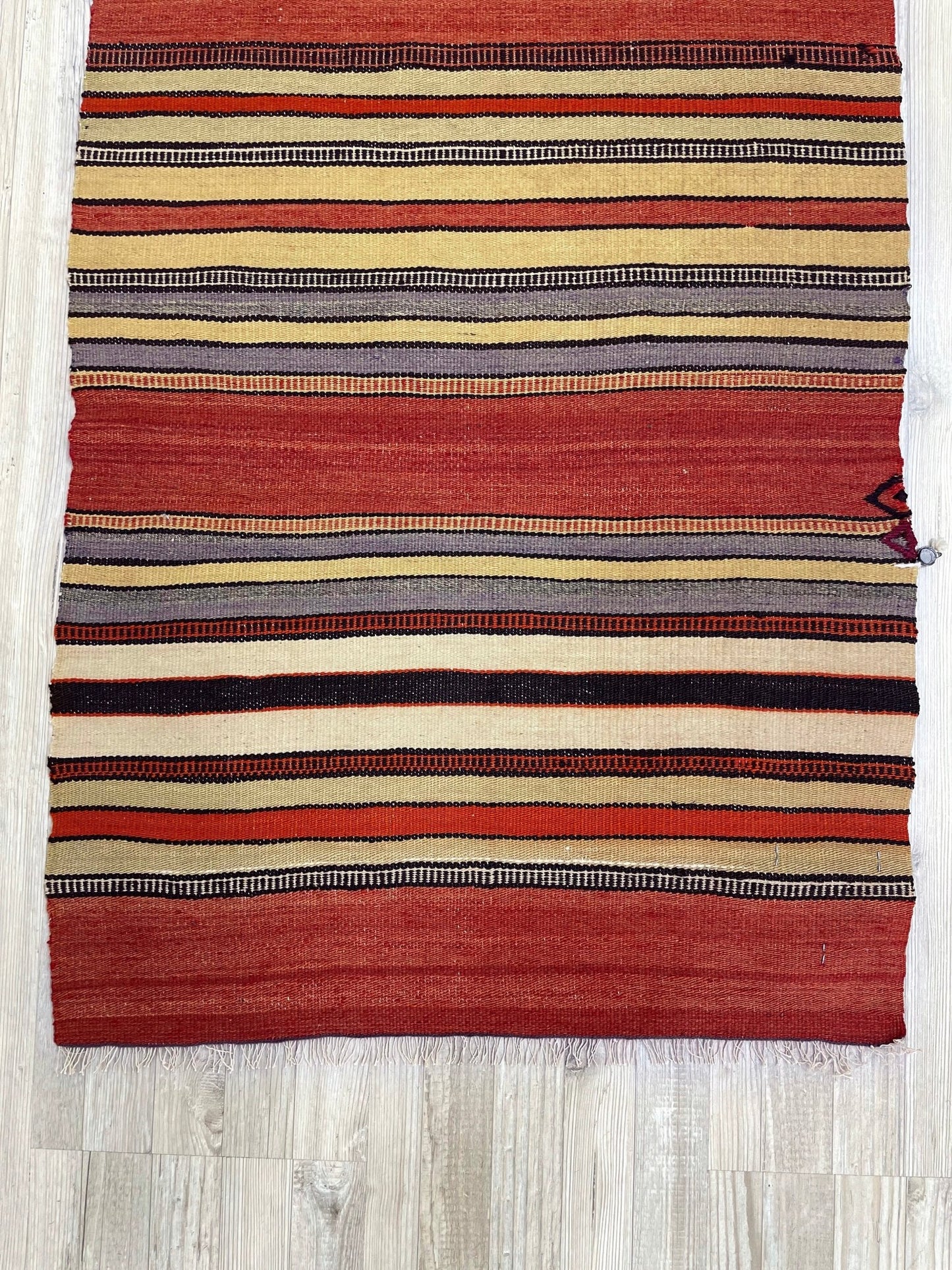 Handmade wool turkish mini rug. Handmade rug shop san francisco Bay area.