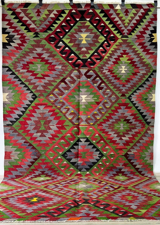 Oushak Esme Kilim vintage turkish rug shop san francisco bay area. Rug store palo alto berkeley buy vintage rug online