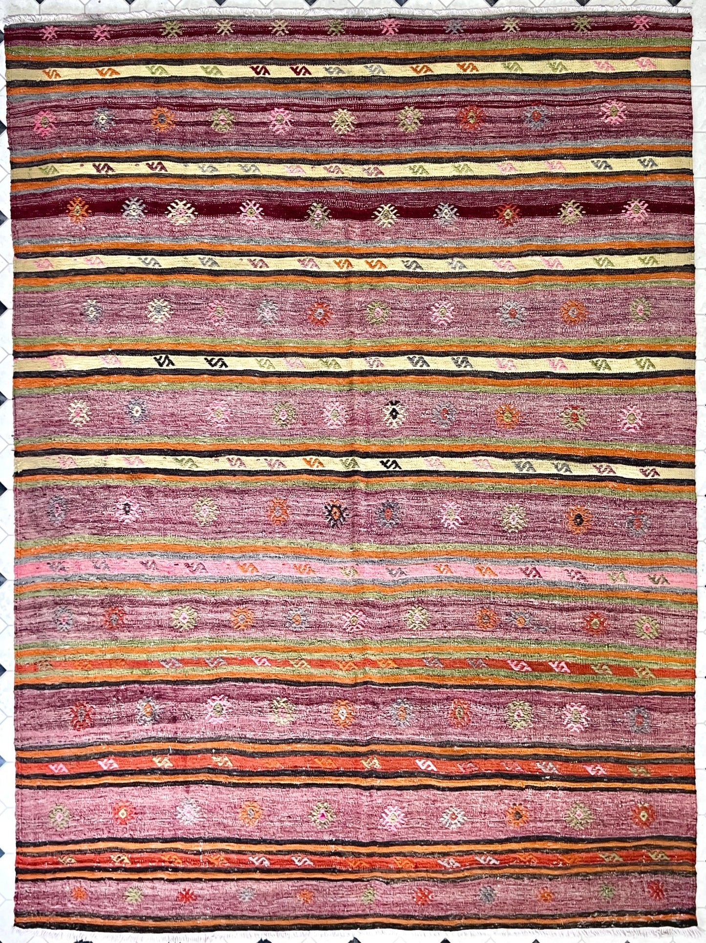Pergamum Kilim Vintage Turkish rug store berkeley Oriental rug shop los gatos, palo alto. Buy Turkish kilim rug online