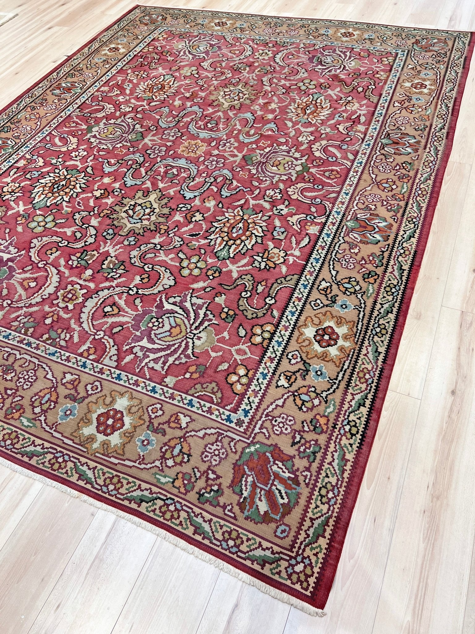 Large Balkan Kilim Rug | Buy Kilim Rugs Online | San Mateo, Berkeley CA ...