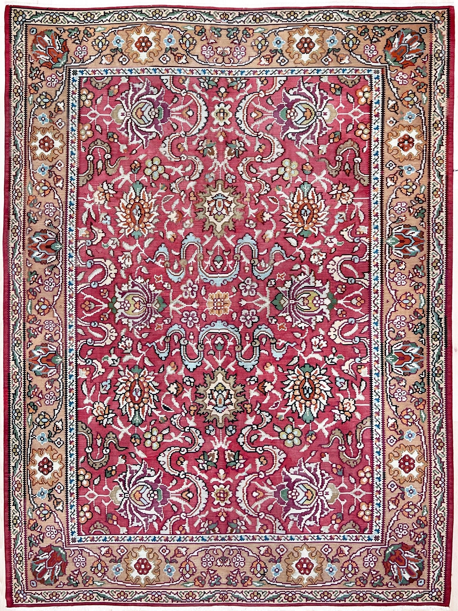 Large Balkan Kilim Rug | Buy Kilim Rugs Online | San Mateo, Berkeley CA ...
