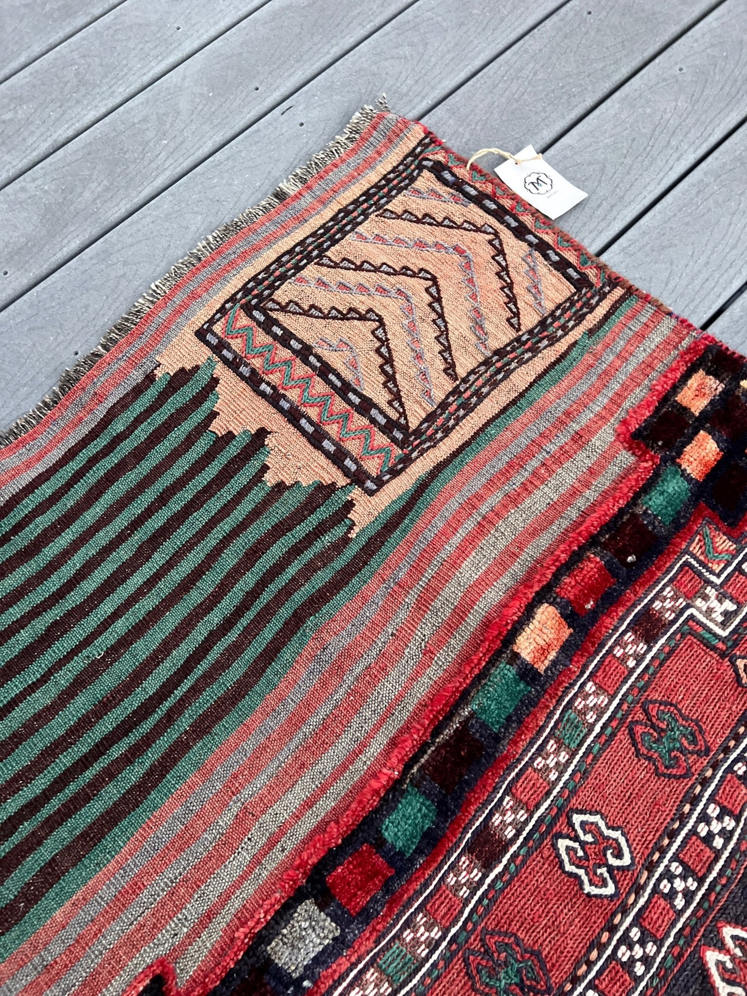 Bakhtiari saddle bag runner rug. Persian rug shop Oriental rug store San francisco Bya Area. Buy rugs online free shipping