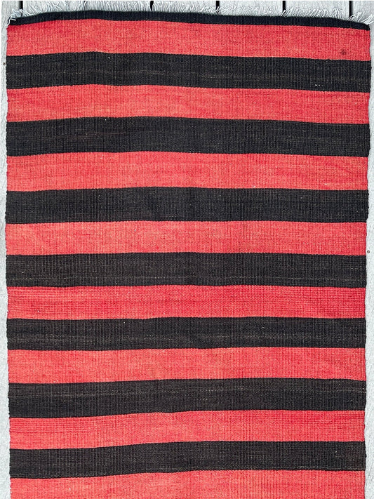 Navajo Striped handmade wool Vintage Turkish Kilim Runner Rug shop Berkeley, San francisco bay area. Oriental Rug store buy