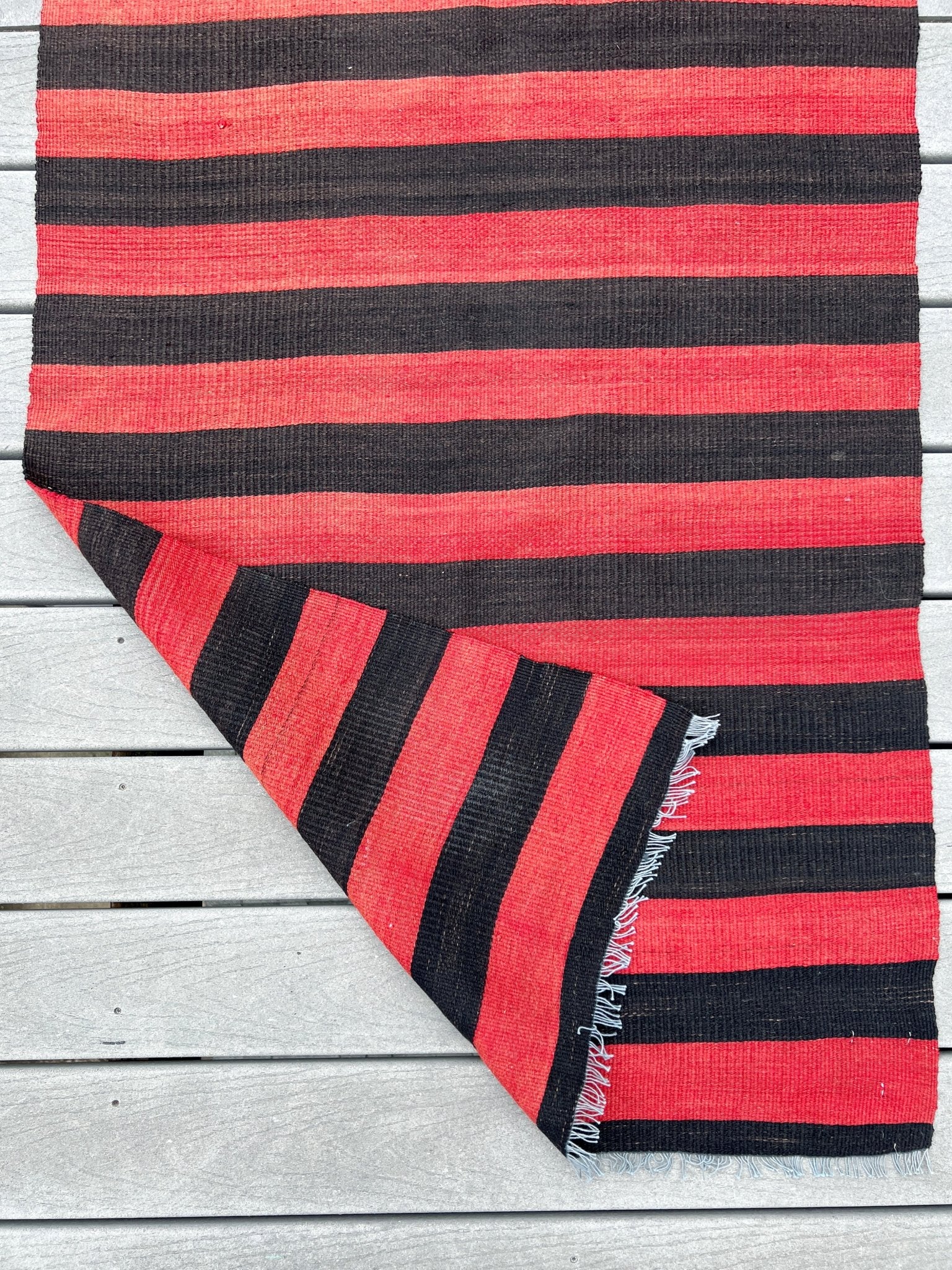 Navajo Striped handmade wool Vintage Turkish Kilim Runner Rug shop Berkeley, San francisco bay area. Oriental Rug store buy